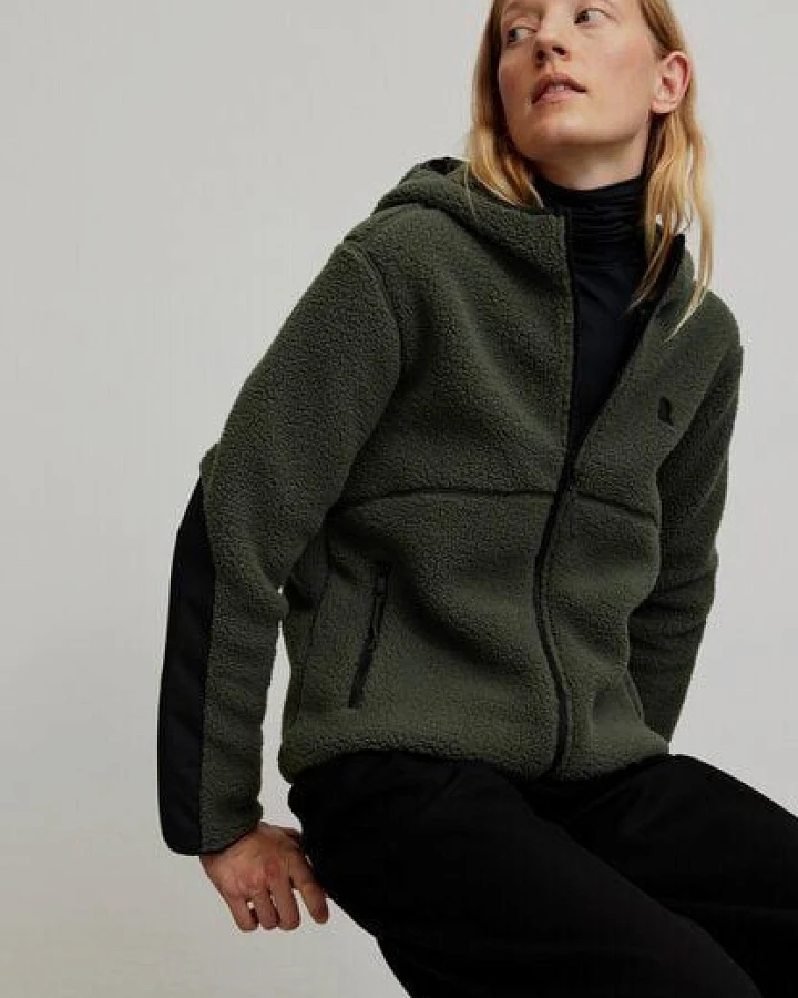 Damen Fleecejacke aus recyceltem Polyester - ALCEA - recolution