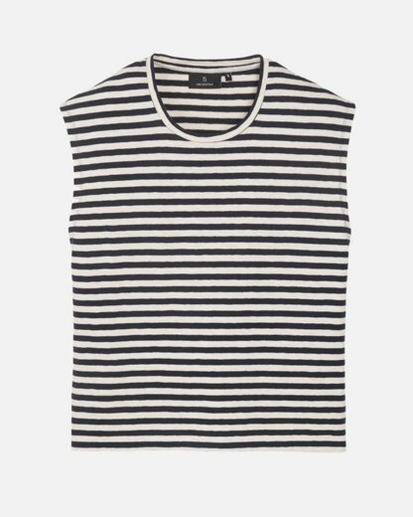 Damen T-Shirt aus Bio-Baumwolle - ZINNIA STRIPES - recolution – Ansicht 2