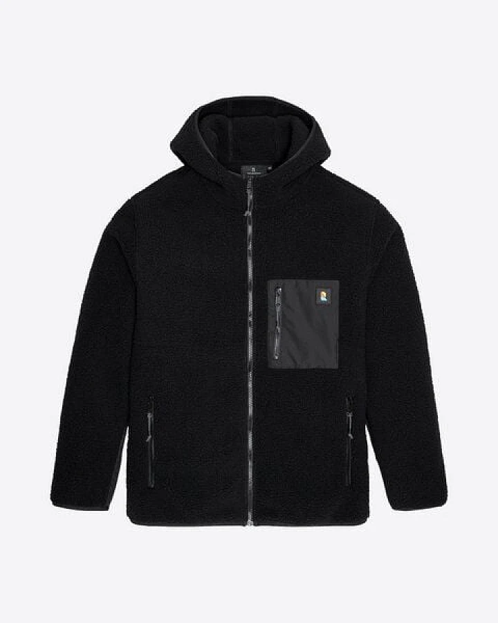 Herren Fleecejacke aus recyceltem Polyester - SEDUM - recolution
