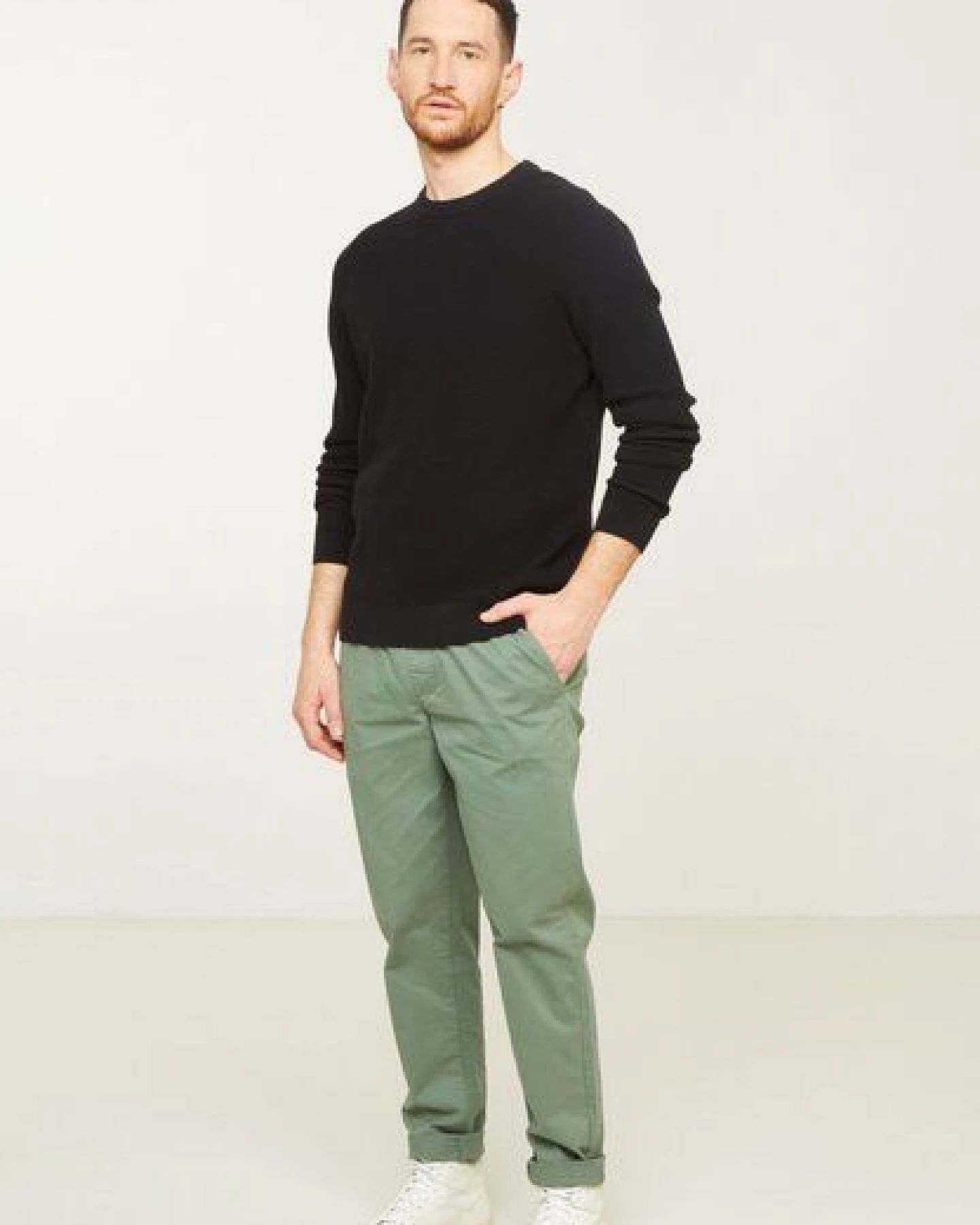 Herren Strickpullover aus Bio-Baumwolle - LUPIN - recolution – Ansicht 2