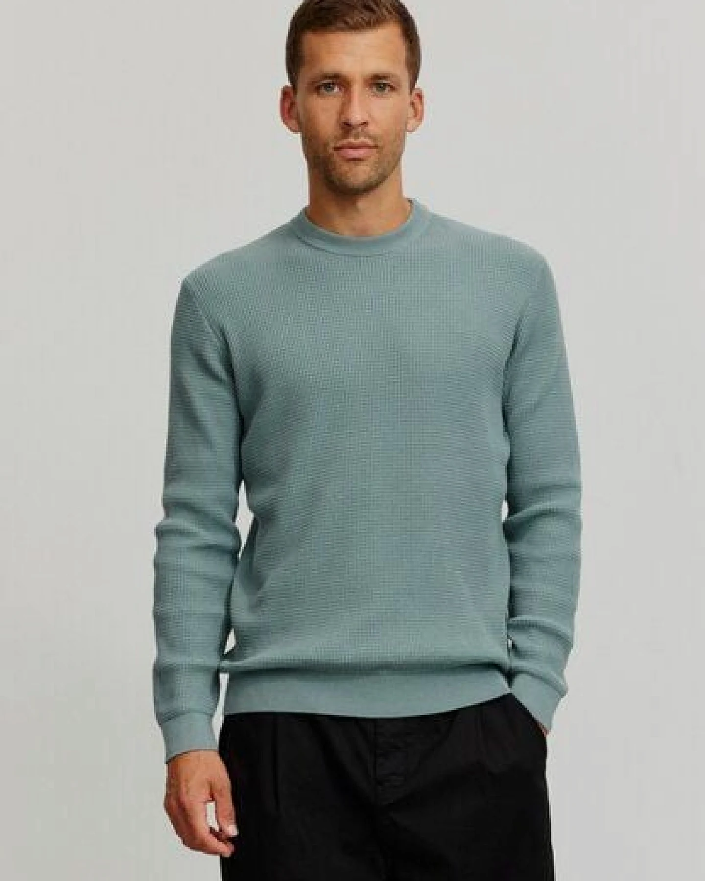 Herren Strickpullover aus Bio-Baumwolle - LUPIN - recolution – Ansicht 3