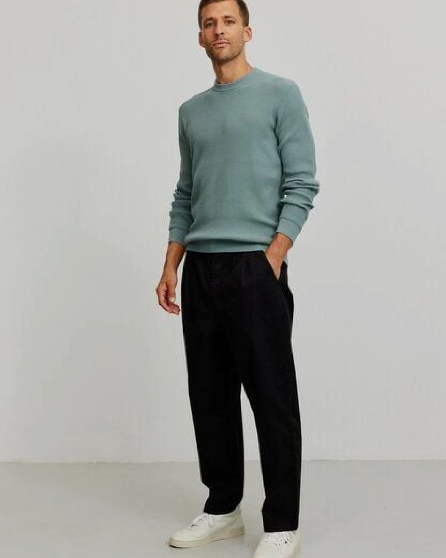 Herren Strickpullover aus Bio-Baumwolle - LUPIN - recolution – Ansicht 2