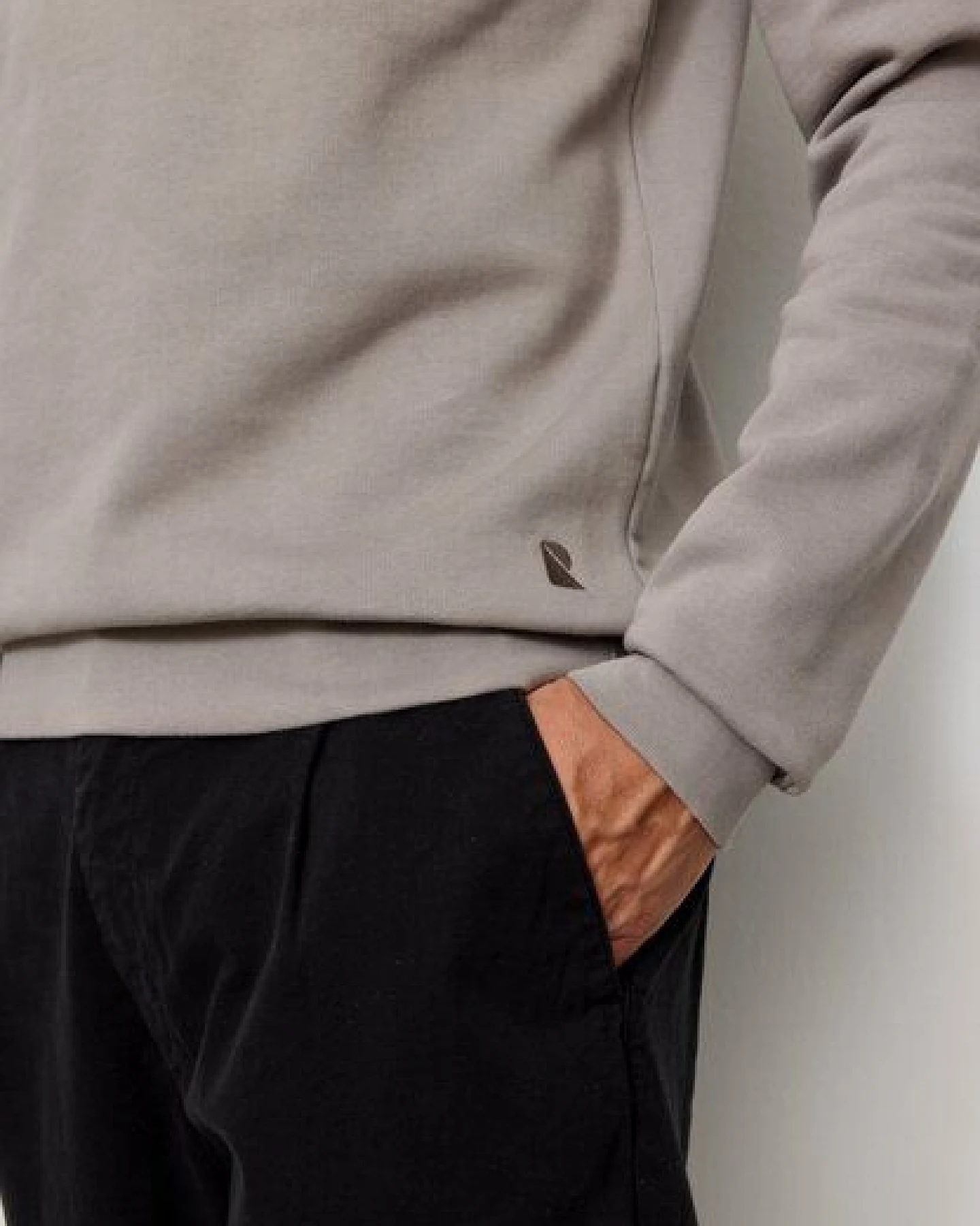 Herren Sweatshirt aus Bio-Baumwolle - TAMARILLO - recolution – Ansicht 3