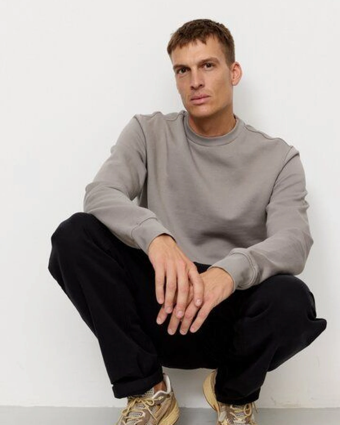 Herren Sweatshirt aus Bio-Baumwolle - TAMARILLO - recolution – Ansicht 2