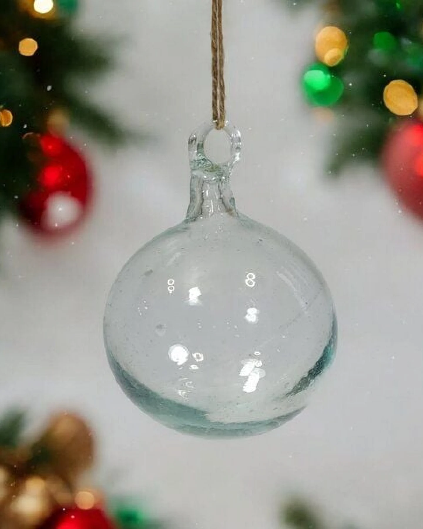 Moogoo Creative Africa Mundgeblasene Weihnachtskugel – Ansicht 2