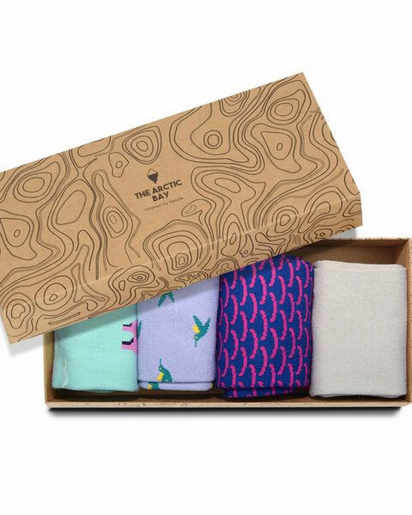 The Arctic Bay Bio-Baumwollsocken 4 Paar – Zefyr Edition – Doppelfadig, Weich & Bequem – Nachhaltig & Hergestellt in EU – Ansicht 2