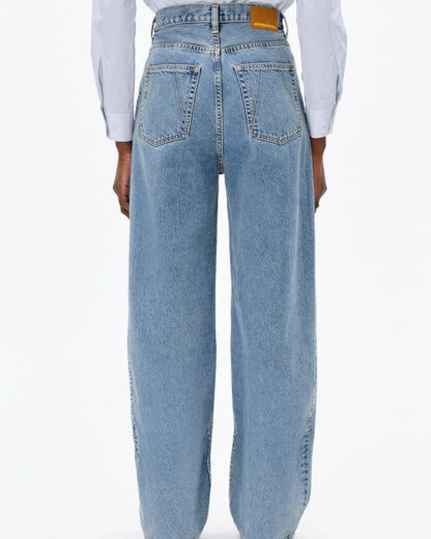 ARMEDANGELS ENIJAA Damen Wide Jeans recycelter Baumwolle – Ansicht 2