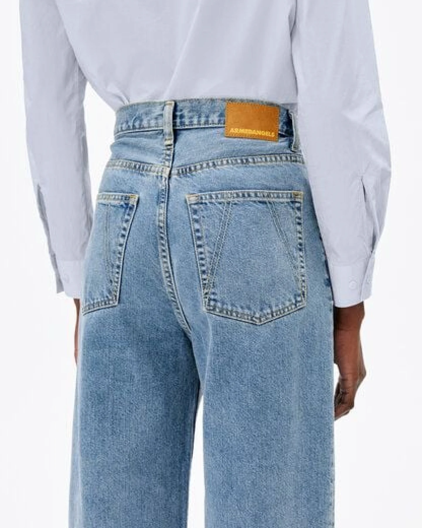ARMEDANGELS ENIJAA Damen Wide Jeans recycelter Baumwolle – Ansicht 3