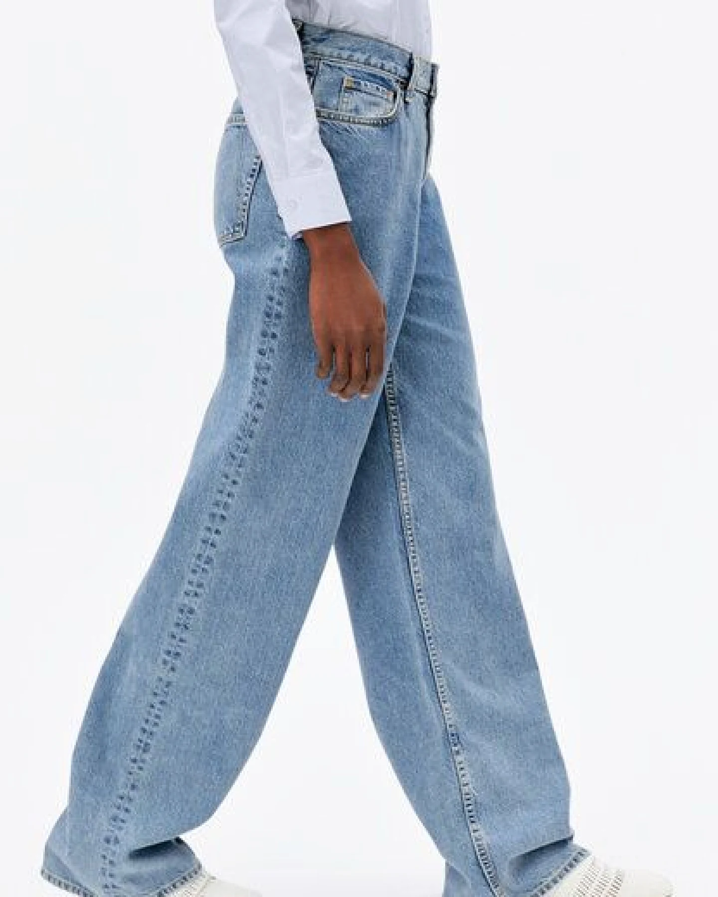 ARMEDANGELS ENIJAA Damen Wide Jeans recycelter Baumwolle – Ansicht 4