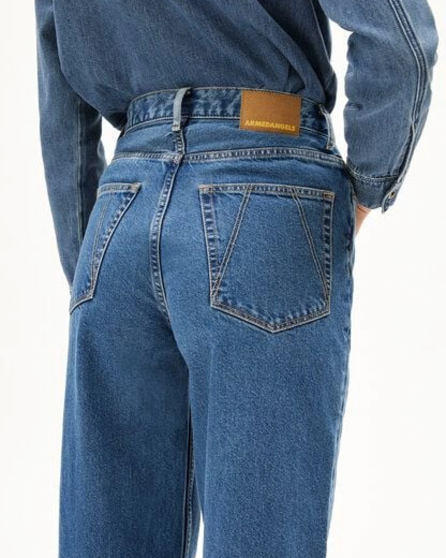 ARMEDANGELS ENIJAA Damen Wide Jeans recycelter Baumwolle – Ansicht 3