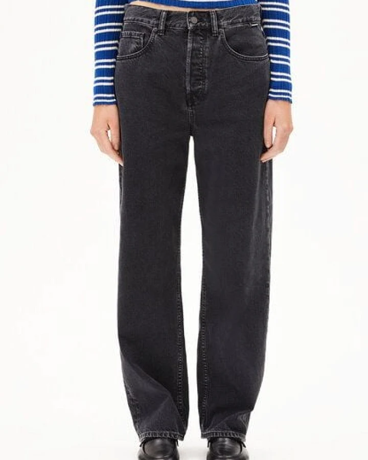 Produktseite: ARMEDANGELS HAAYI Damen Baggy Jeans recycelte Baumwolle