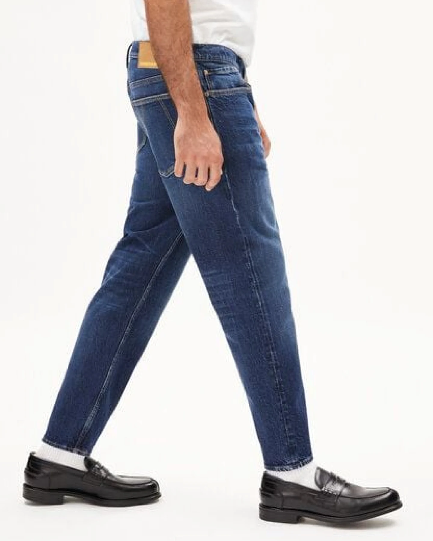 ARMEDANGELS AAUSTIN Herren Relaxed Tapered Jeans Bio-Baumwoll Mix Comfort-Stretch – Ansicht 4