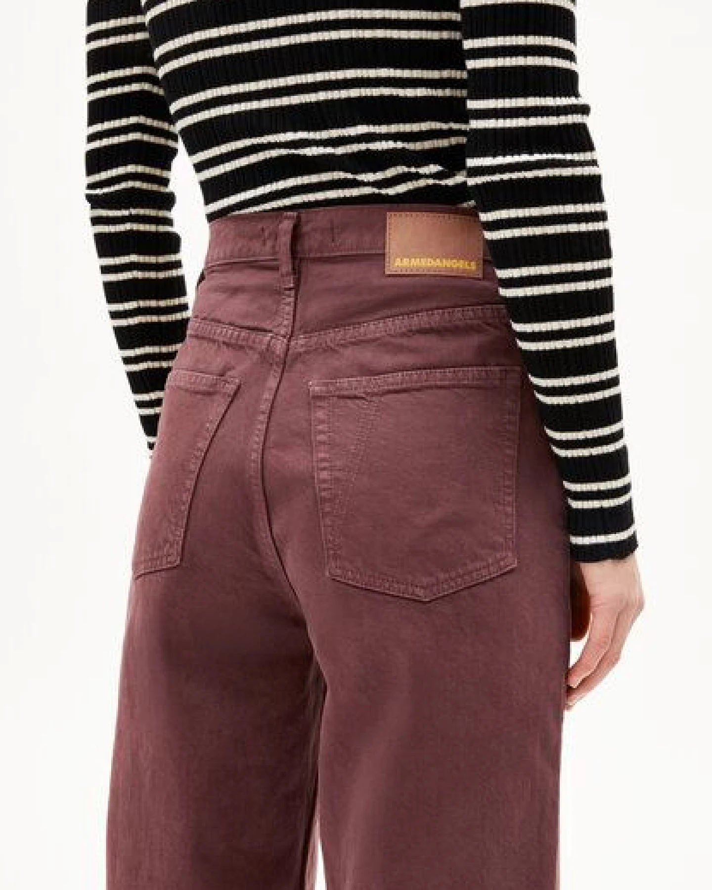 ARMEDANGELS ENIJAA Damen Wide Jeans recycelter Baumwolle – Ansicht 3