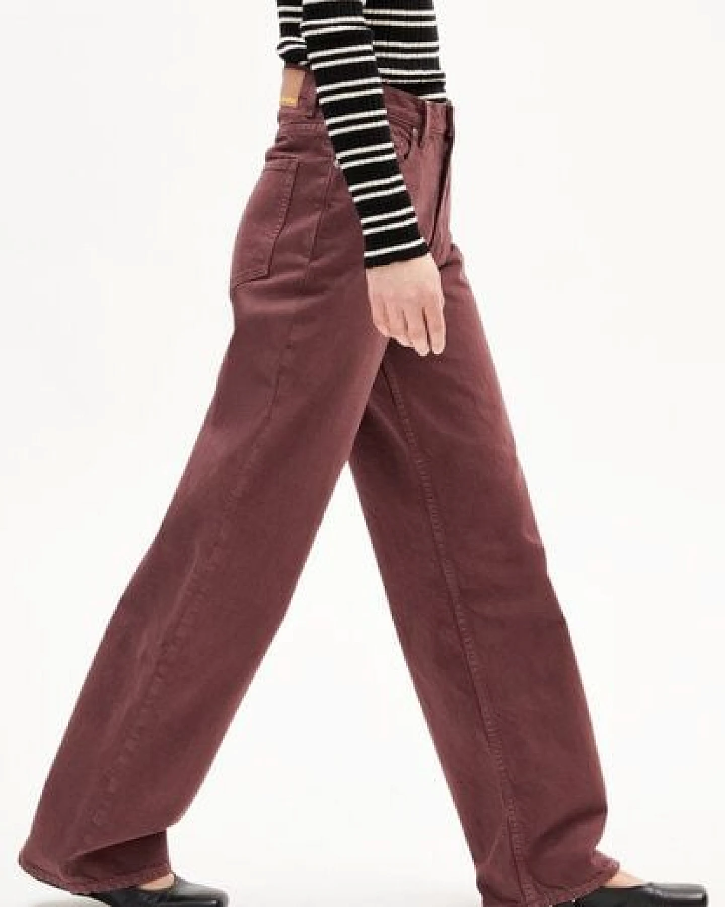 ARMEDANGELS ENIJAA Damen Wide Jeans recycelter Baumwolle – Ansicht 4