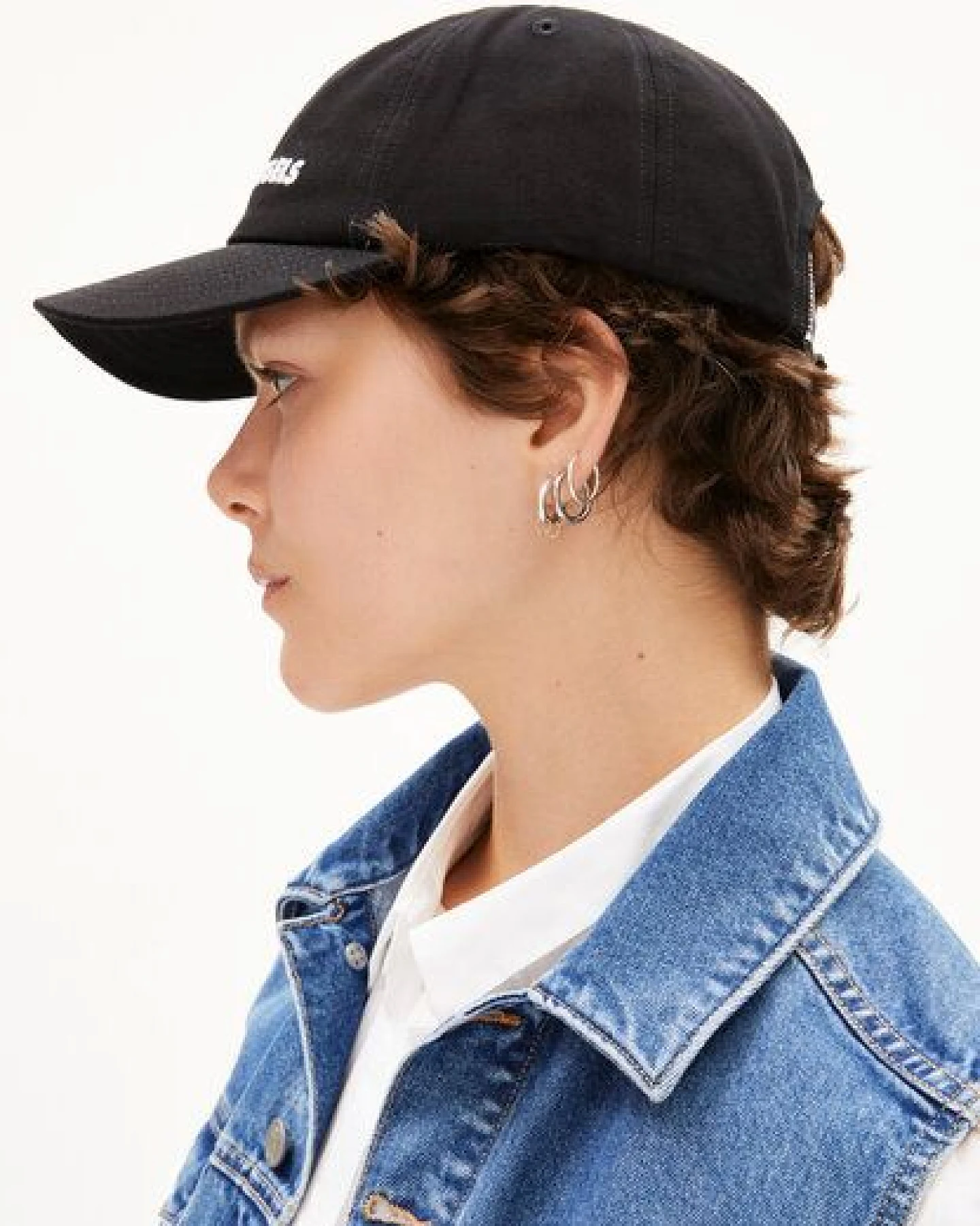 ARMEDANGELS YENAAS WORD ICONIC Å Unisex Kappe aus Bio-Baumwolle – Ansicht 3