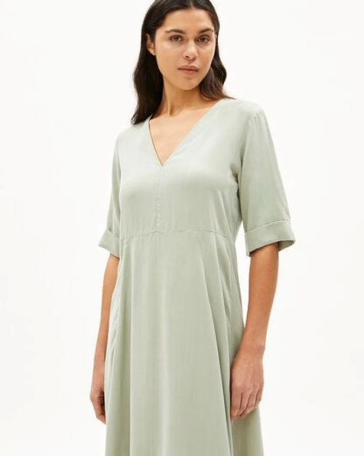 Produktseite: ARMEDANGELS VAALI Damen Webkleid aus TENCEL Lyocell