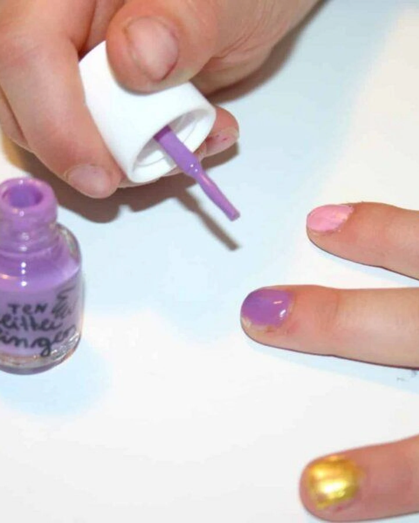 ten little fingers abwaschbare Nagelfarbe für Kinder - vegan – Ansicht 2