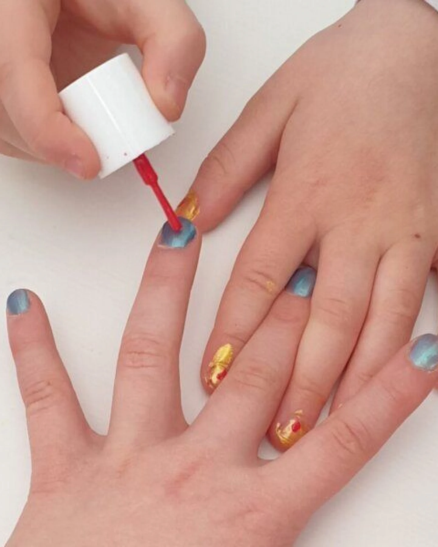 ten little fingers abwaschbare Nagelfarbe für Kinder - vegan – Ansicht 3