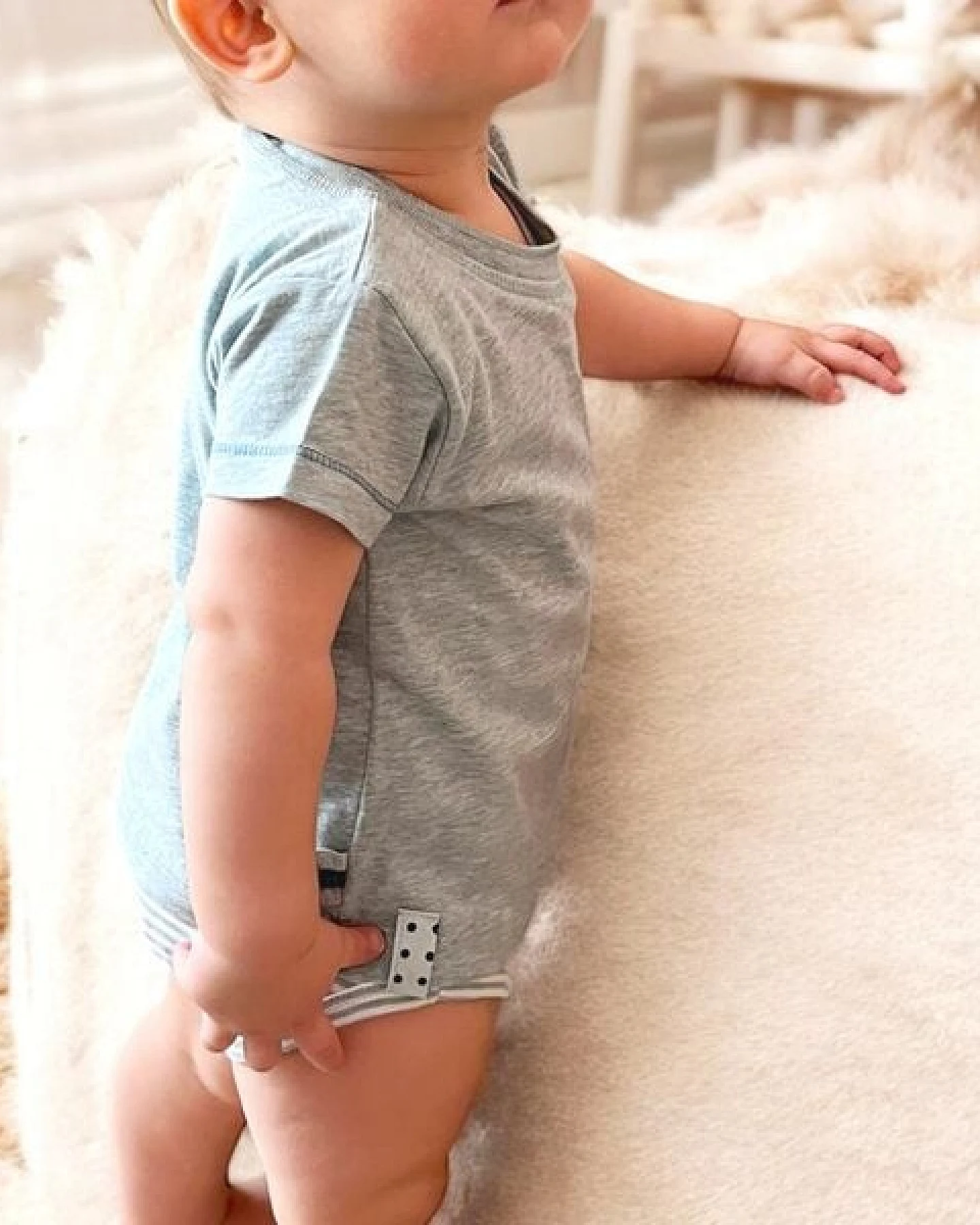 Baby S/S T-shirt Body 'OrganicEra' aus Bio-Baumwolle – Ansicht 3