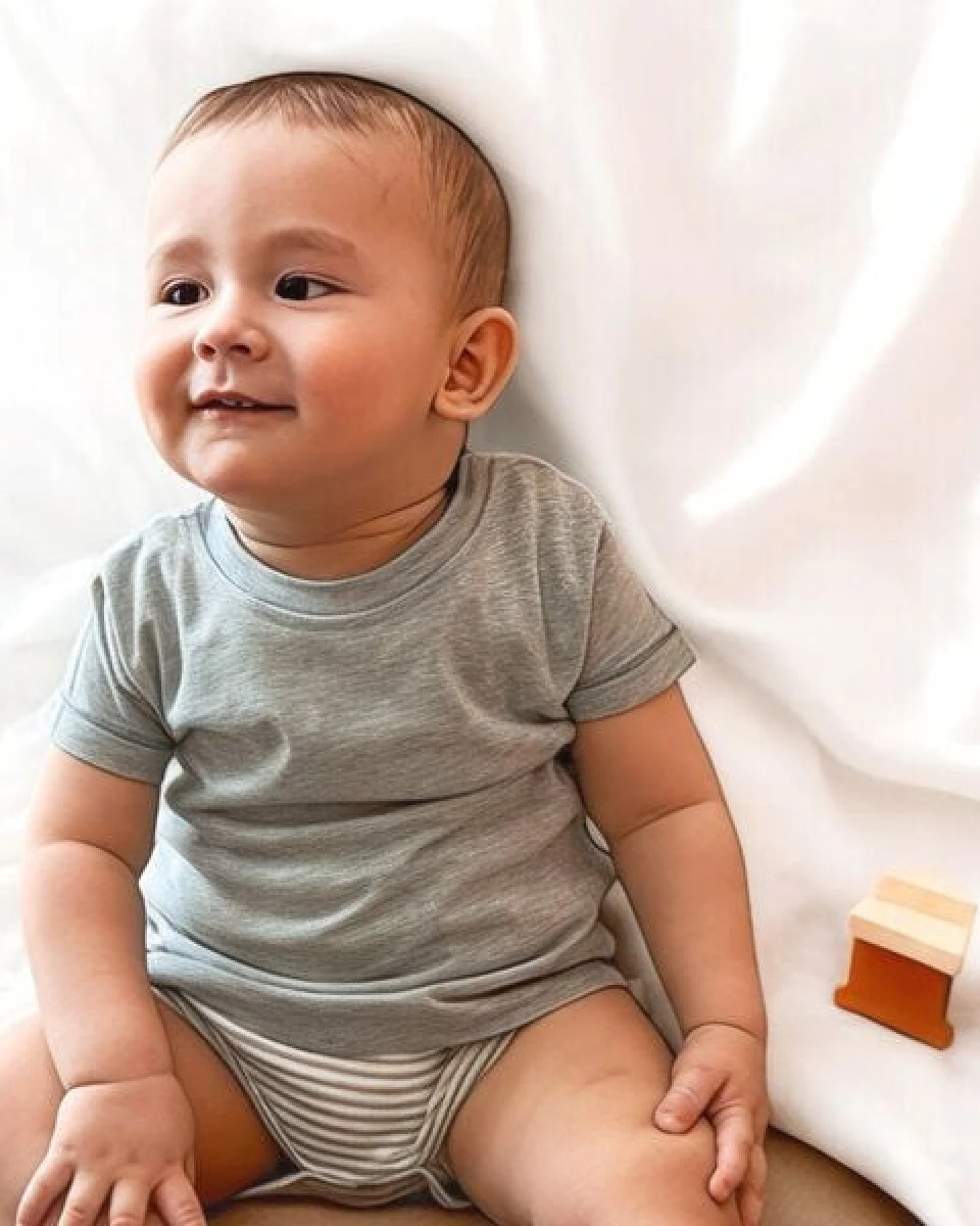 Baby S/S T-shirt Body 'OrganicEra' aus Bio-Baumwolle – Ansicht 2