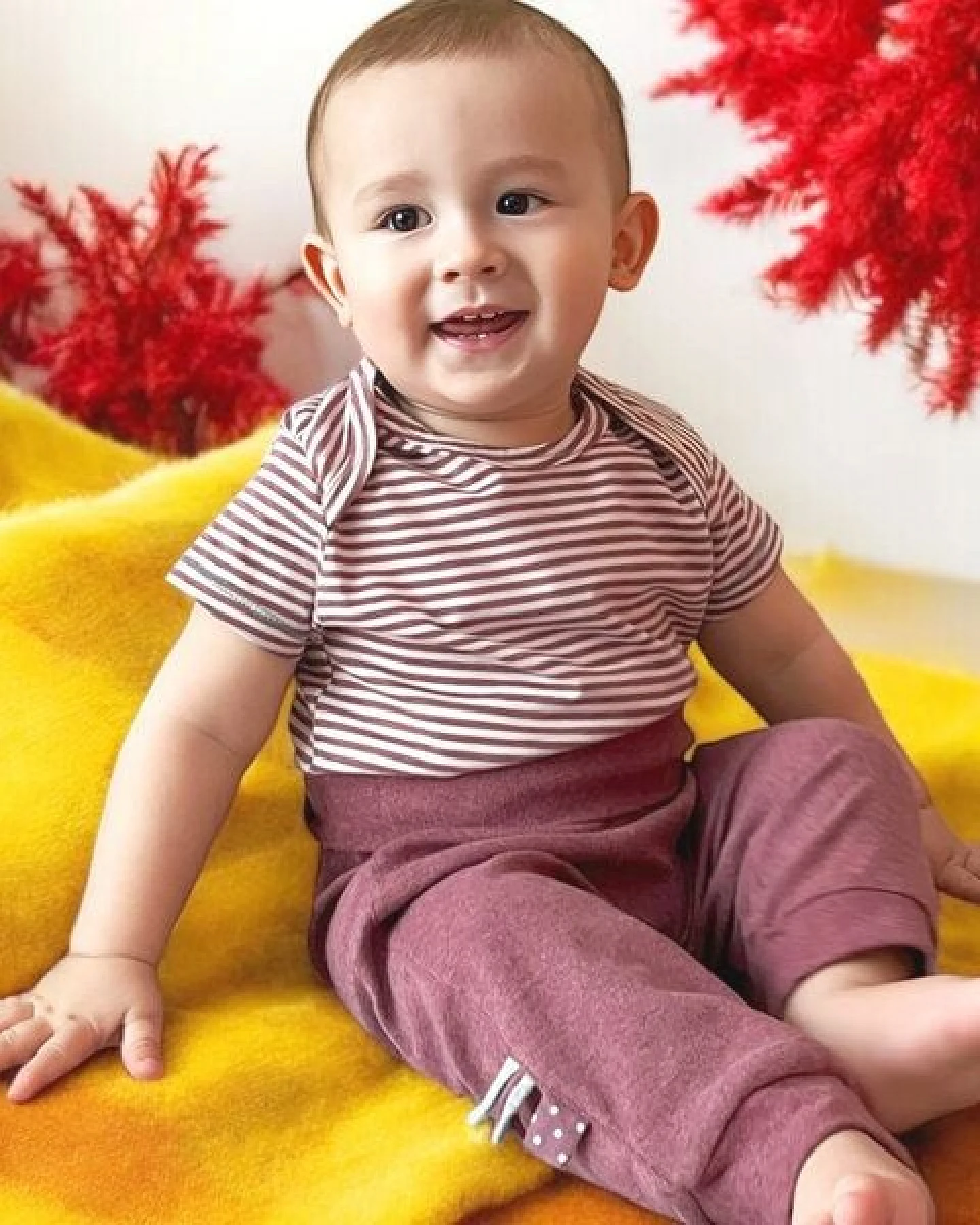 Baby-Hose mit Gummiband 'OrganicEra' aus Bio-Baumwolle – Ansicht 3