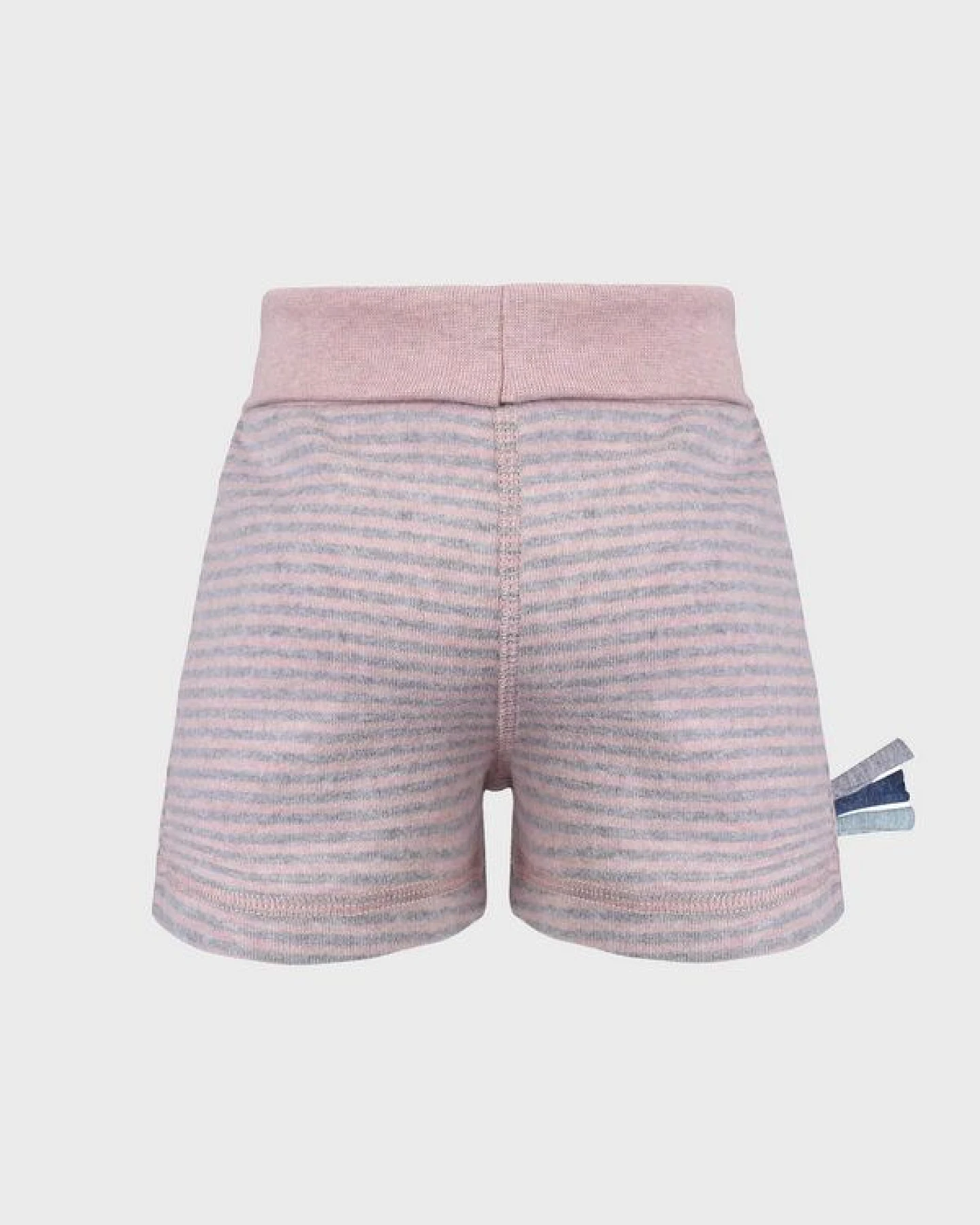 Gestreifte Baby-Shorts 'OrganicEra' aus Bio-Baumwolle – Ansicht 3