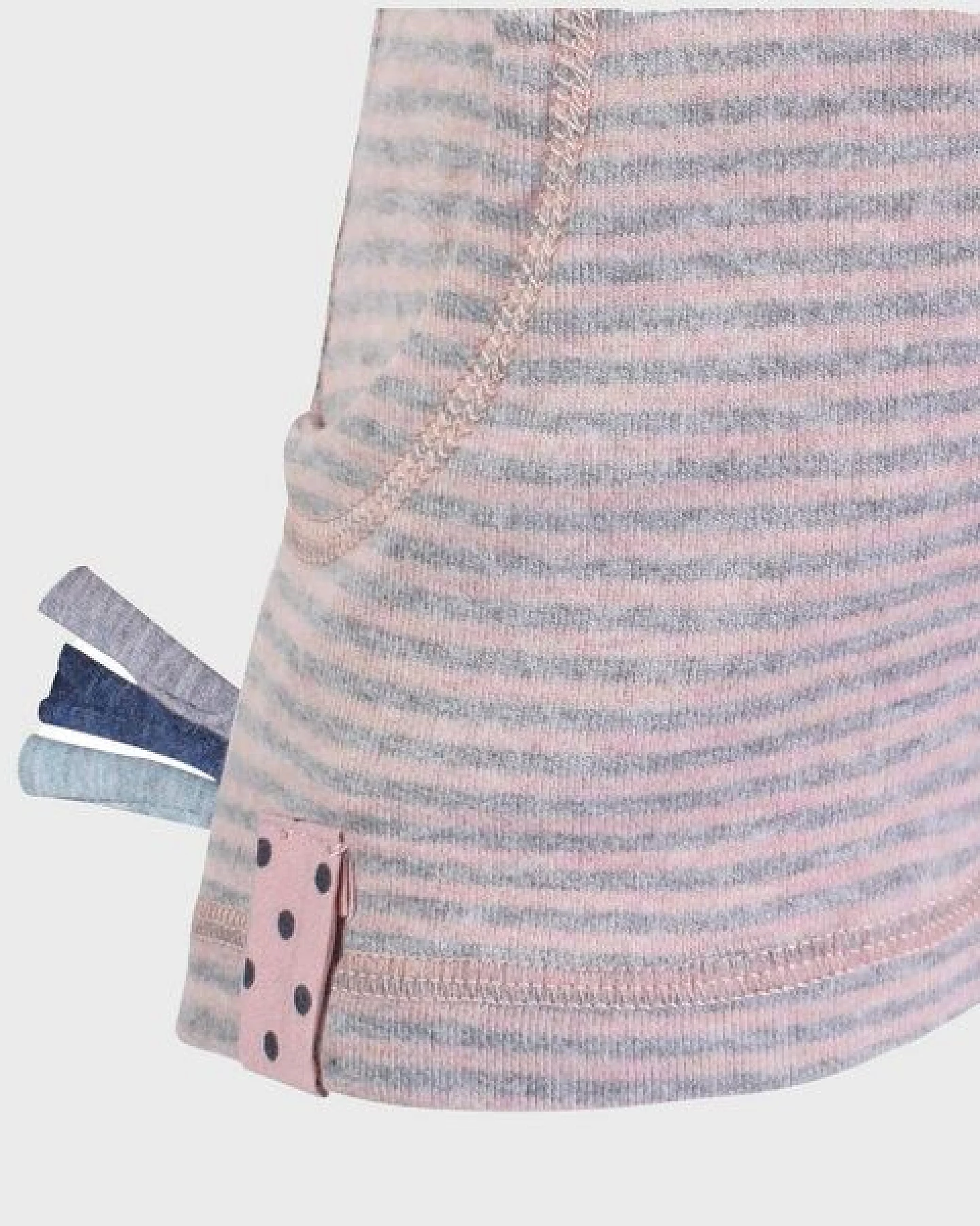 Gestreifte Baby-Shorts 'OrganicEra' aus Bio-Baumwolle – Ansicht 4
