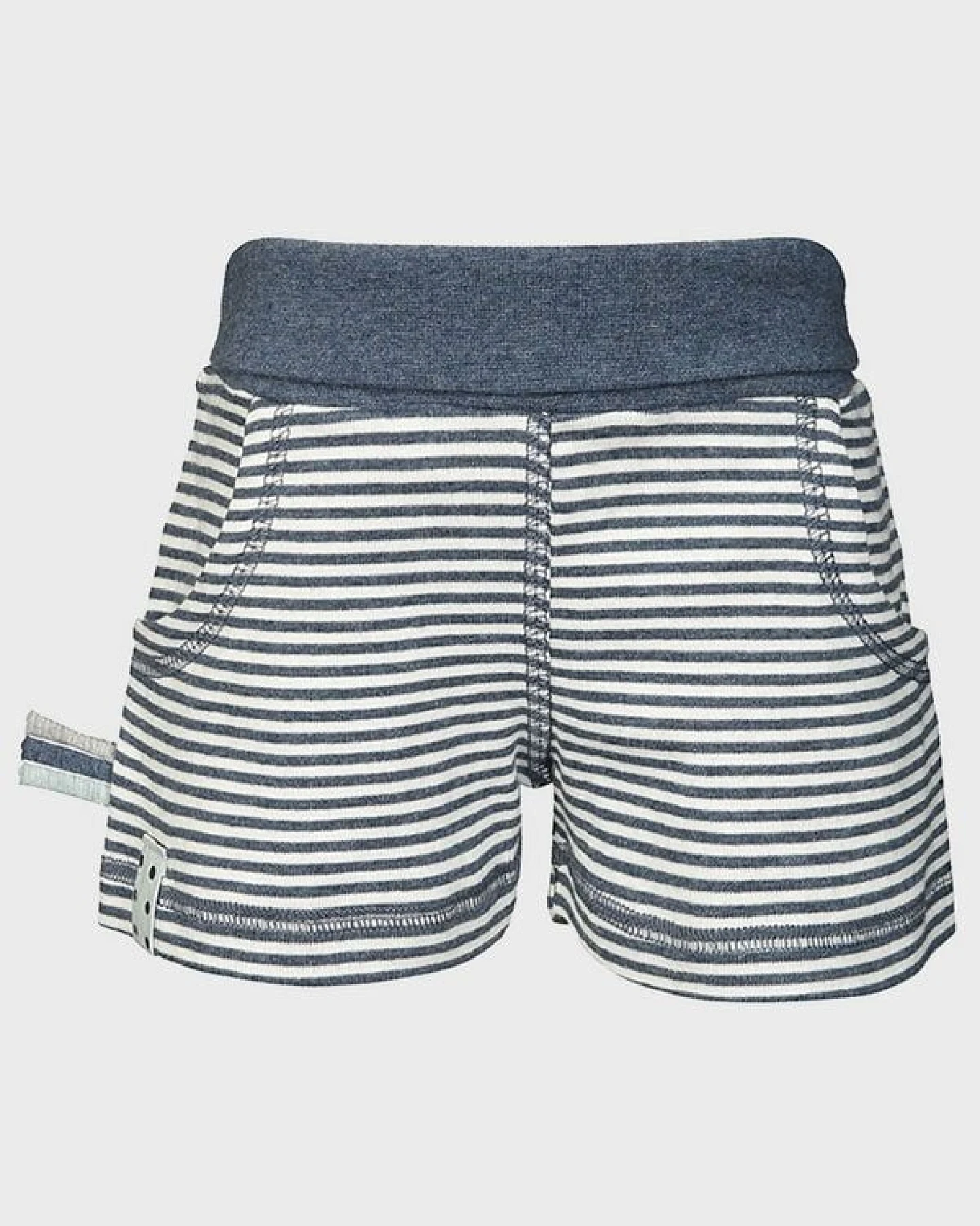 Gestreifte Baby-Shorts 'OrganicEra' aus Bio-Baumwolle – Ansicht 3