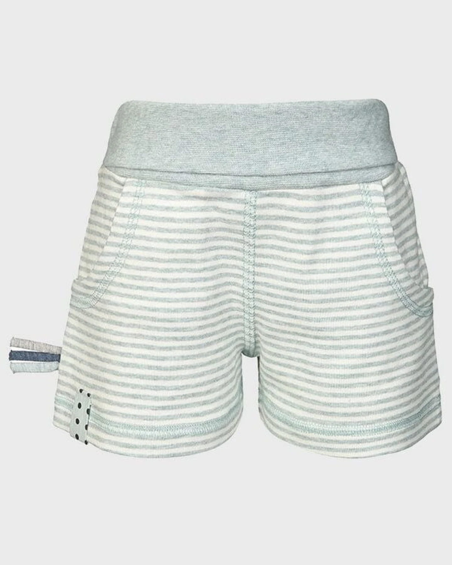 Gestreifte Baby-Shorts 'OrganicEra' aus Bio-Baumwolle – Ansicht 4