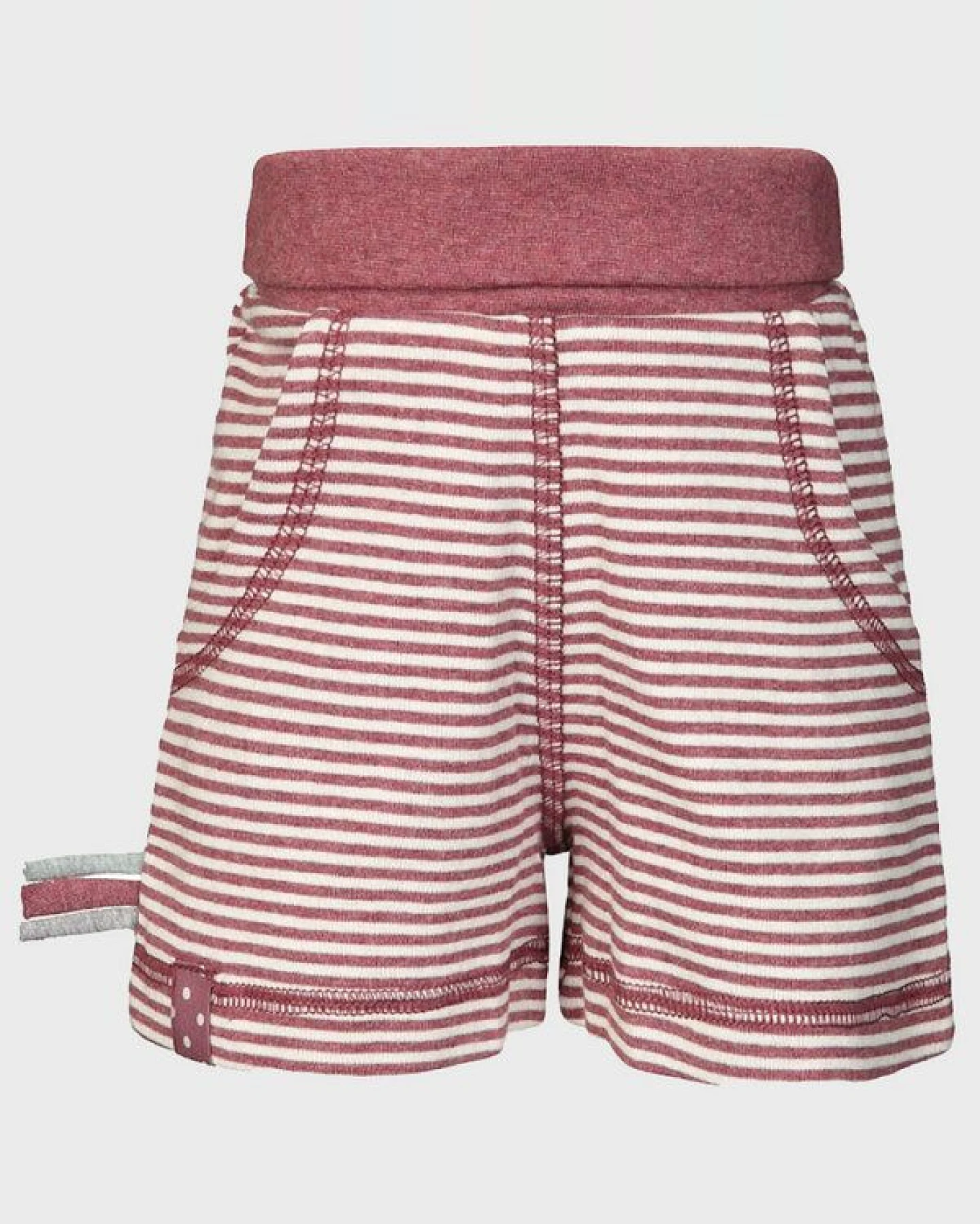 Gestreifte Baby-Shorts 'OrganicEra' aus Bio-Baumwolle – Ansicht 3