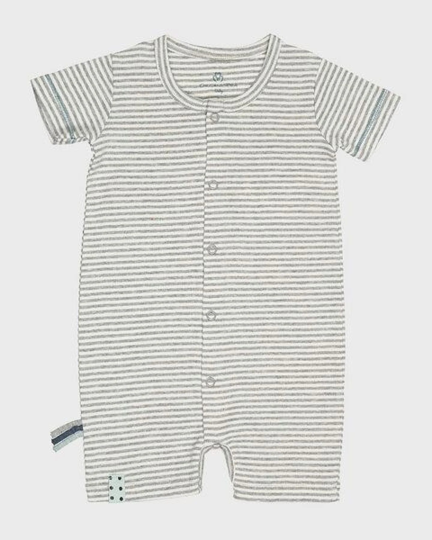 Baby Strampler, gestreift 'OrganicEra' aus Bio-Baumwolle – Ansicht 3