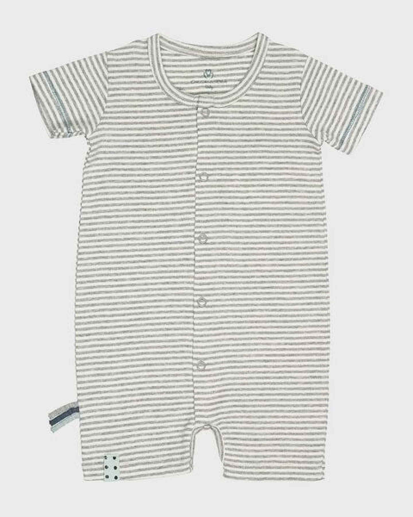 Baby Strampler, gestreift 'OrganicEra' aus Bio-Baumwolle – Ansicht 3
