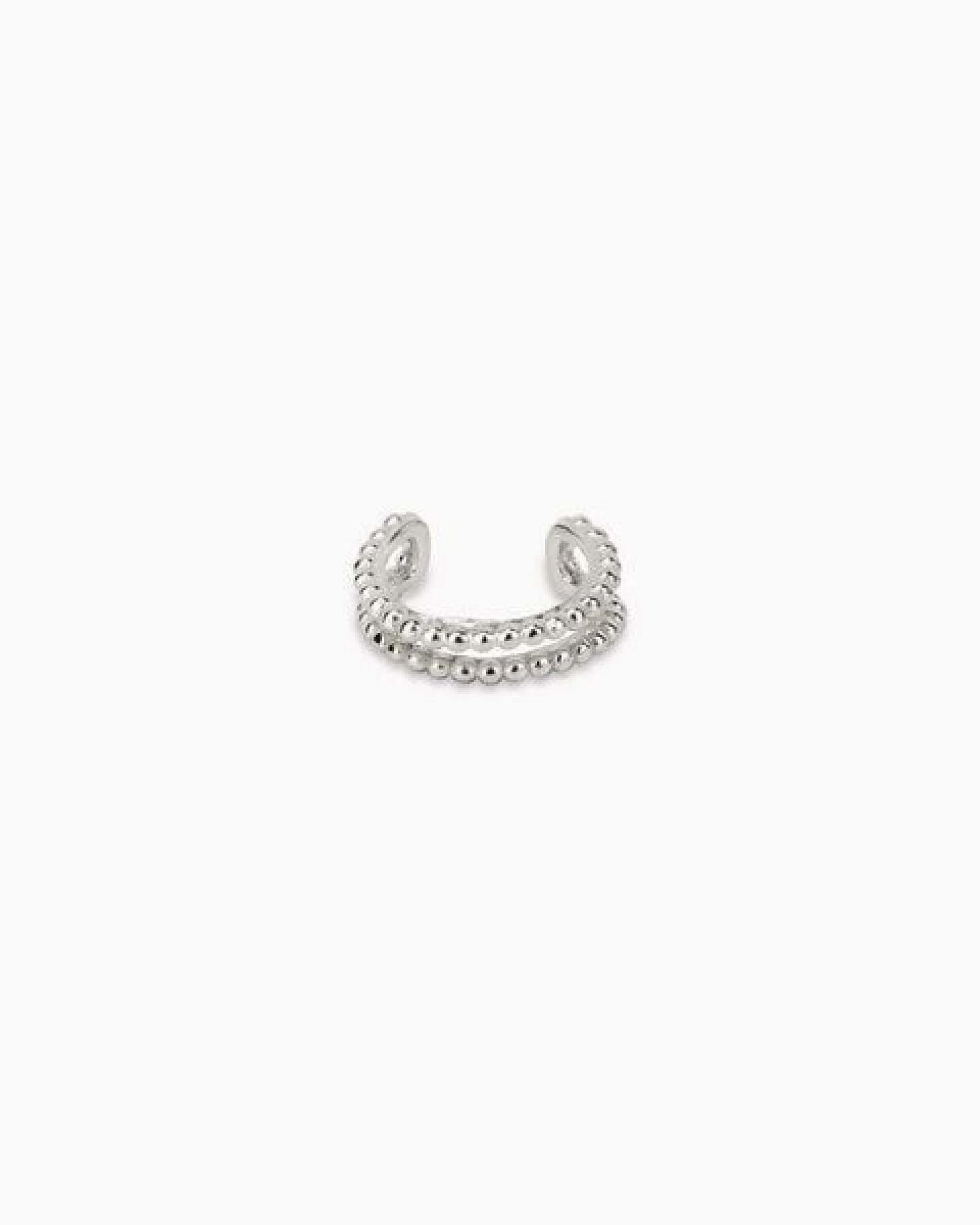 lille mus Earcuff 'Kugeln' 925 Silber / vergoldet – Ansicht 3