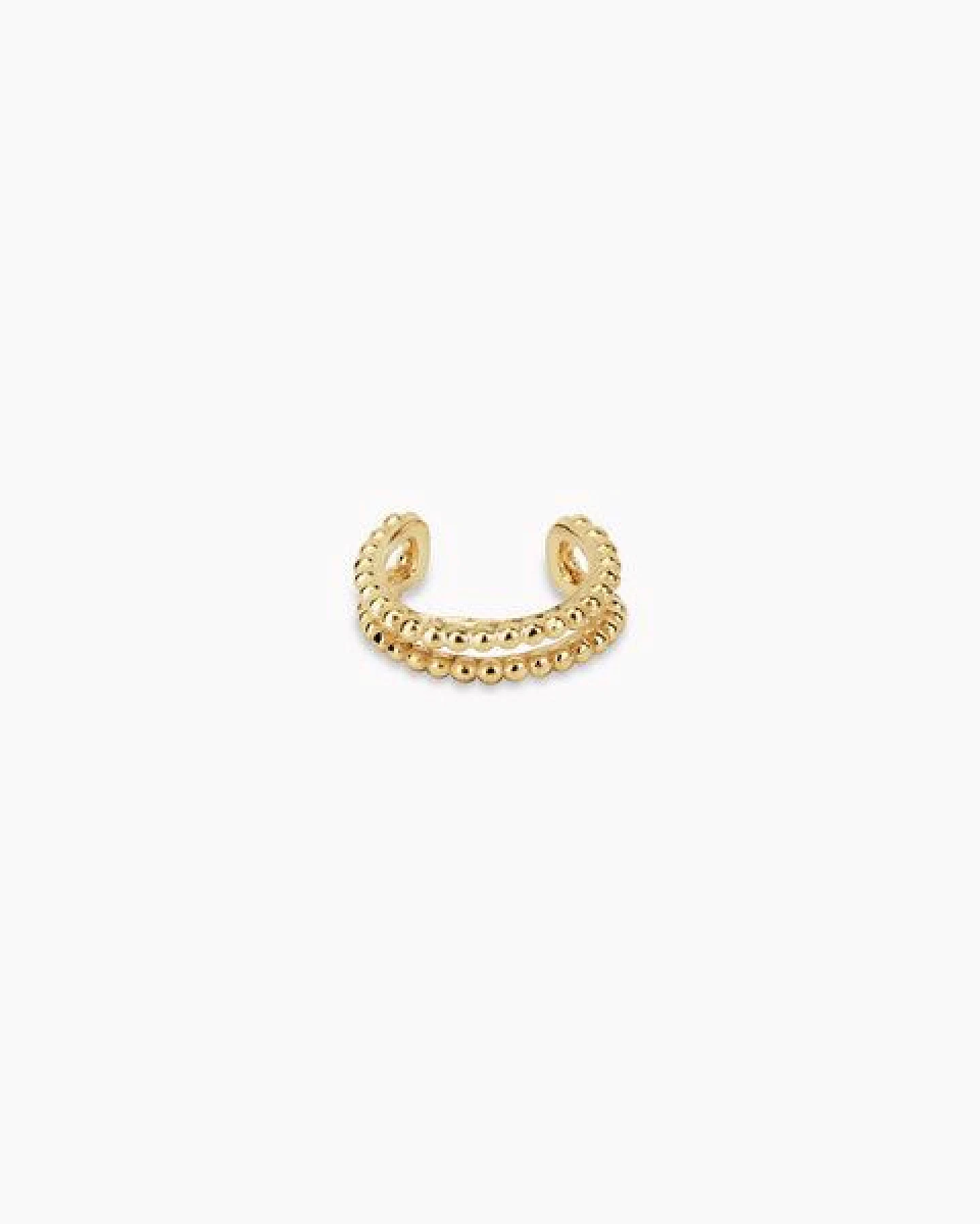lille mus Earcuff 'Kugeln' 925 Silber / vergoldet – Ansicht 2