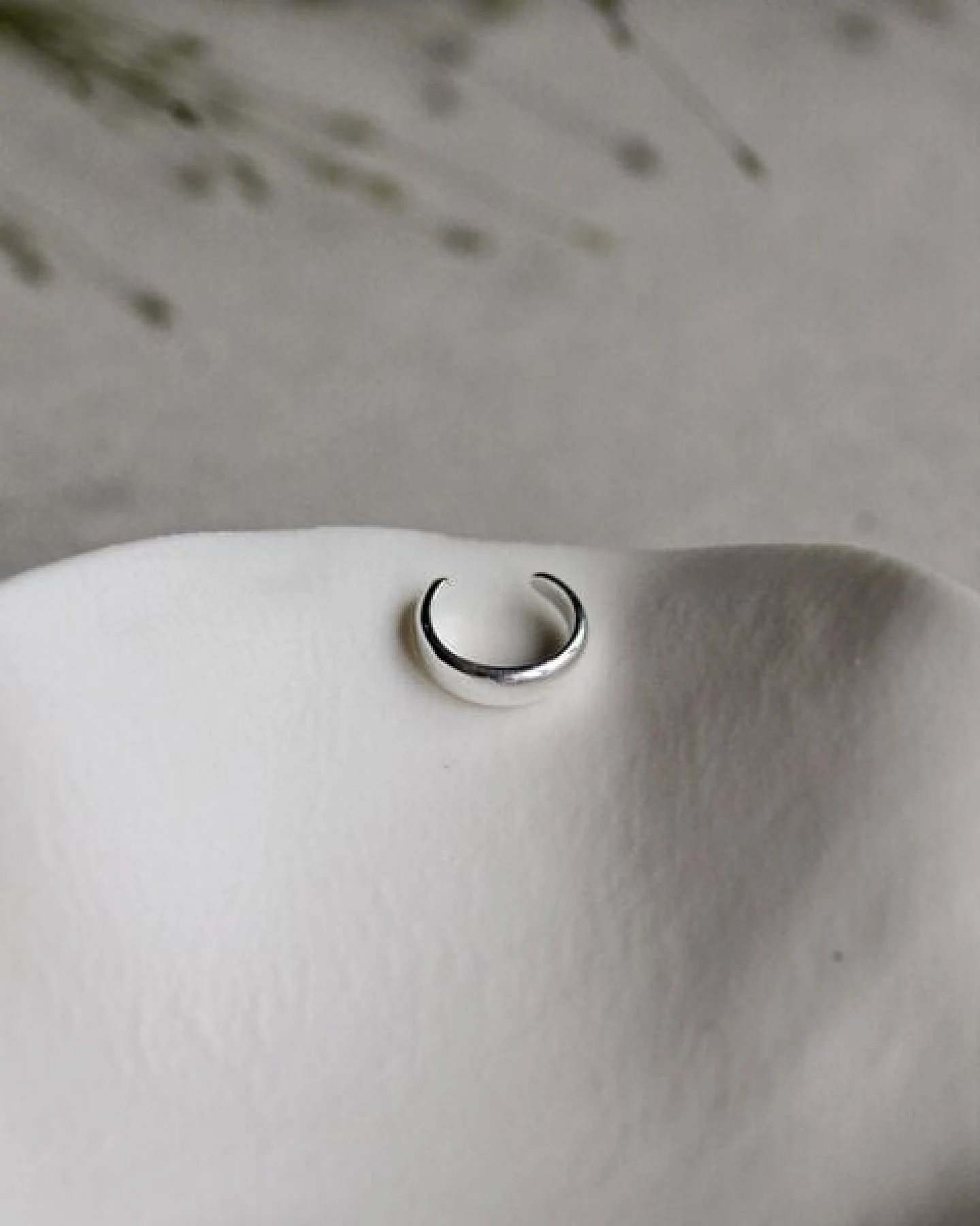 lille mus Earcuff 'Basic' 925 Silber / vergoldet – Ansicht 3