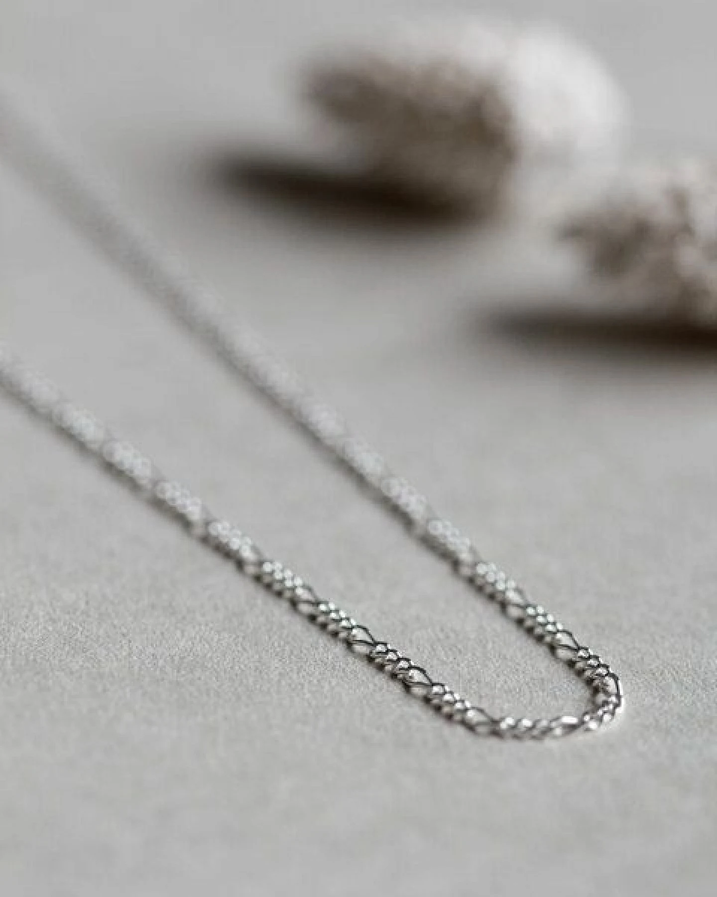 lille mus Schmuckset Armband + Kette 'Figaro' 925 Silber / vergoldet – Ansicht 4