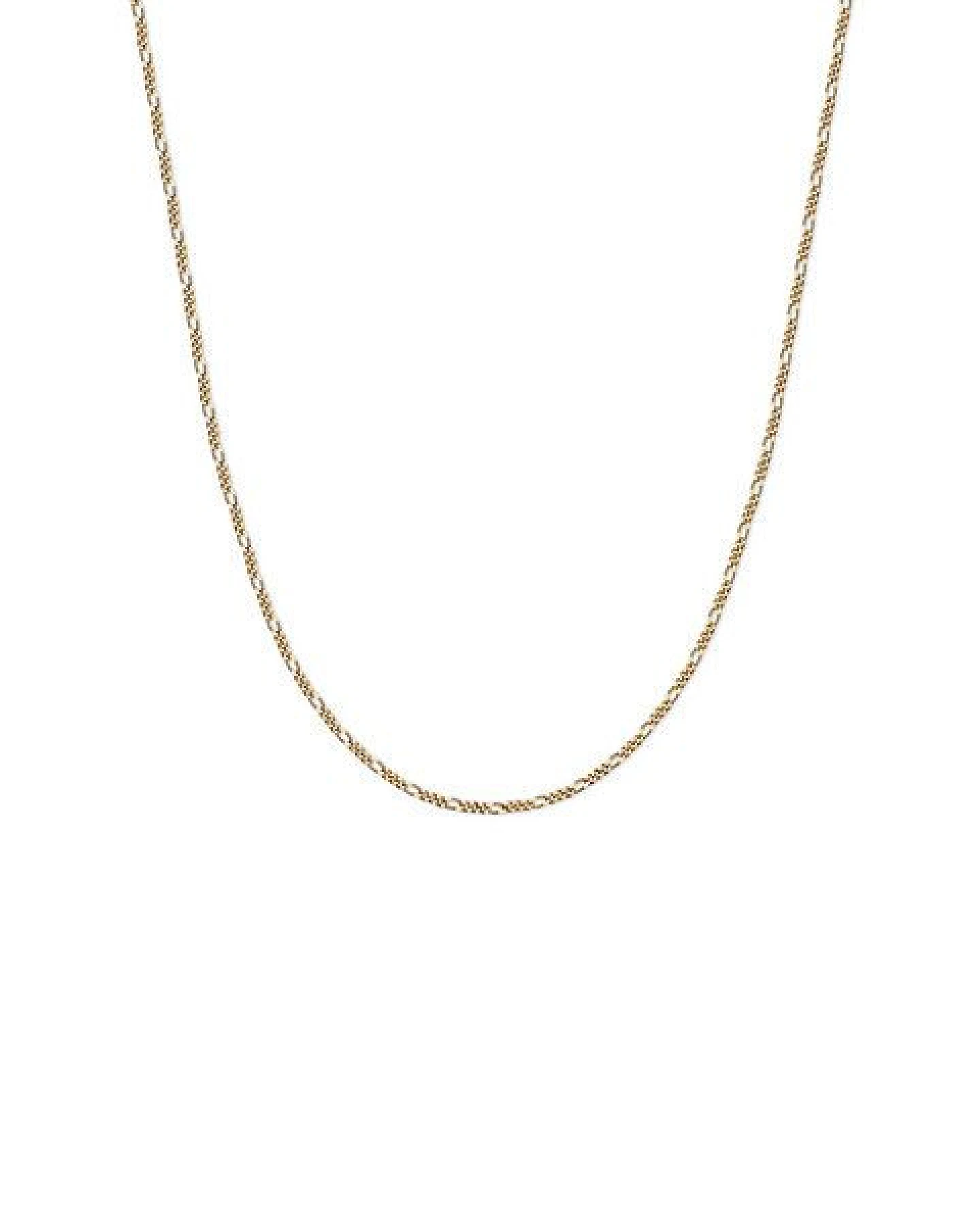 lille mus Schmuckset Armband + Kette 'Figaro' 925 Silber / vergoldet – Ansicht 4