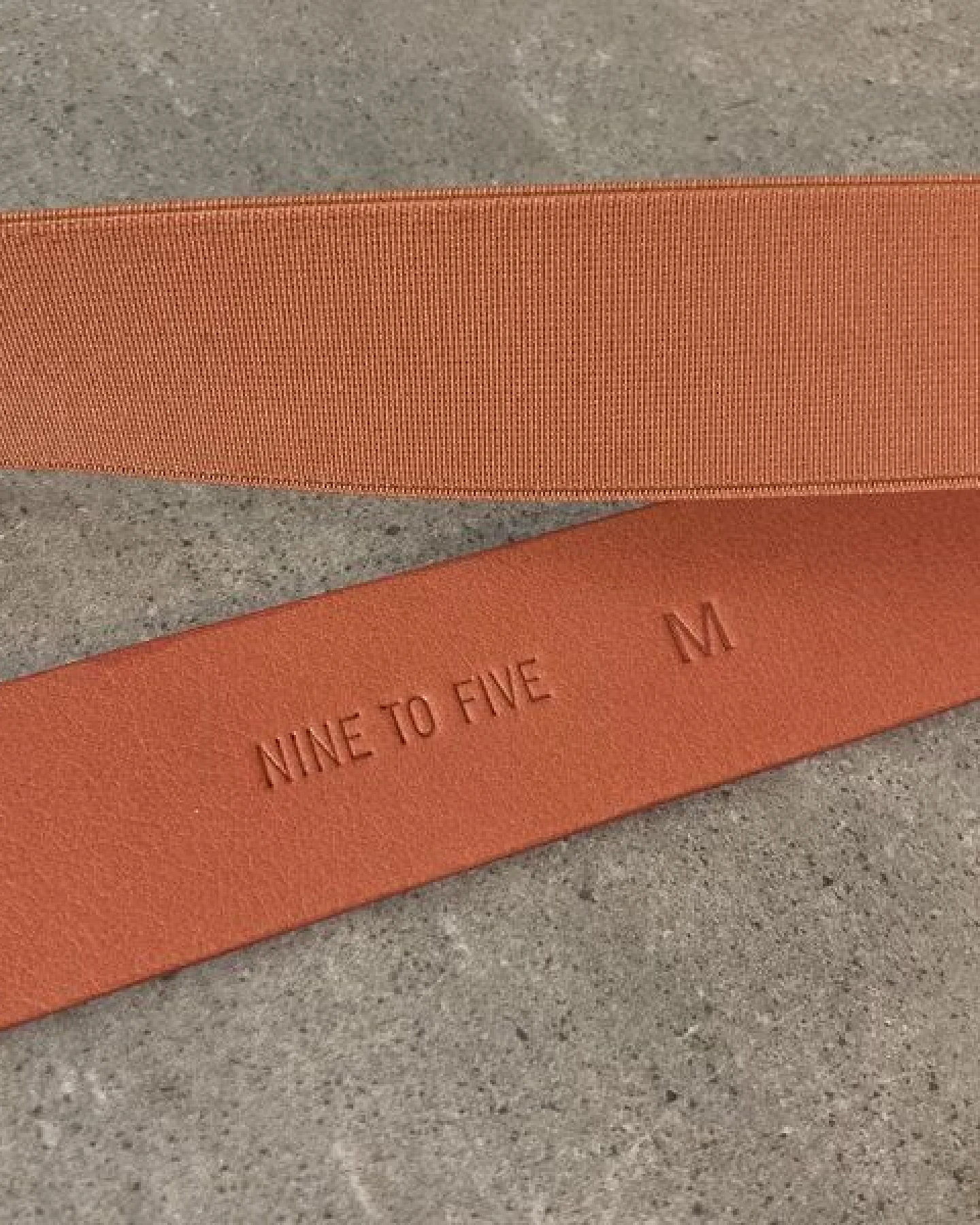 mio eco x NINE TO FIVE NINE TO FIVE Elastischer Ledergürtel #saale – Ansicht 4