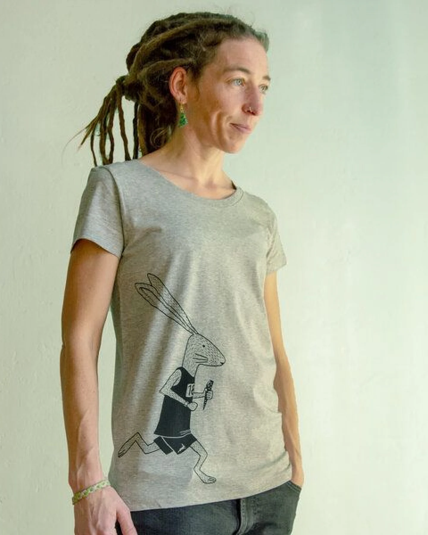 Cmig Laufhase T-Shirt Damen – Ansicht 3