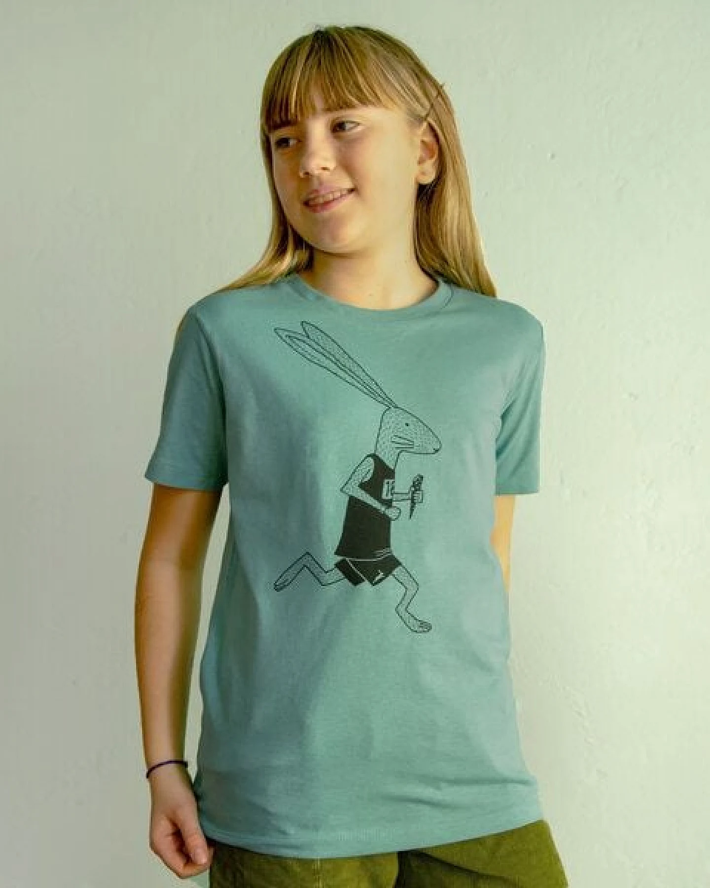 Cmig Laufhase Kinder T-Shirt – Ansicht 4