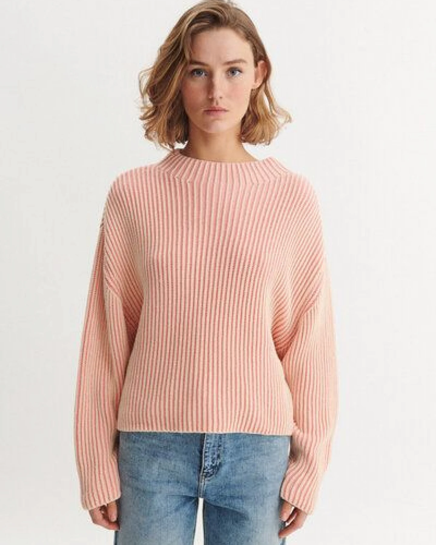 Basic Apparel Pullover WINIE zweifarbig 2-Colored aus Bio-Baumwolle – Ansicht 2