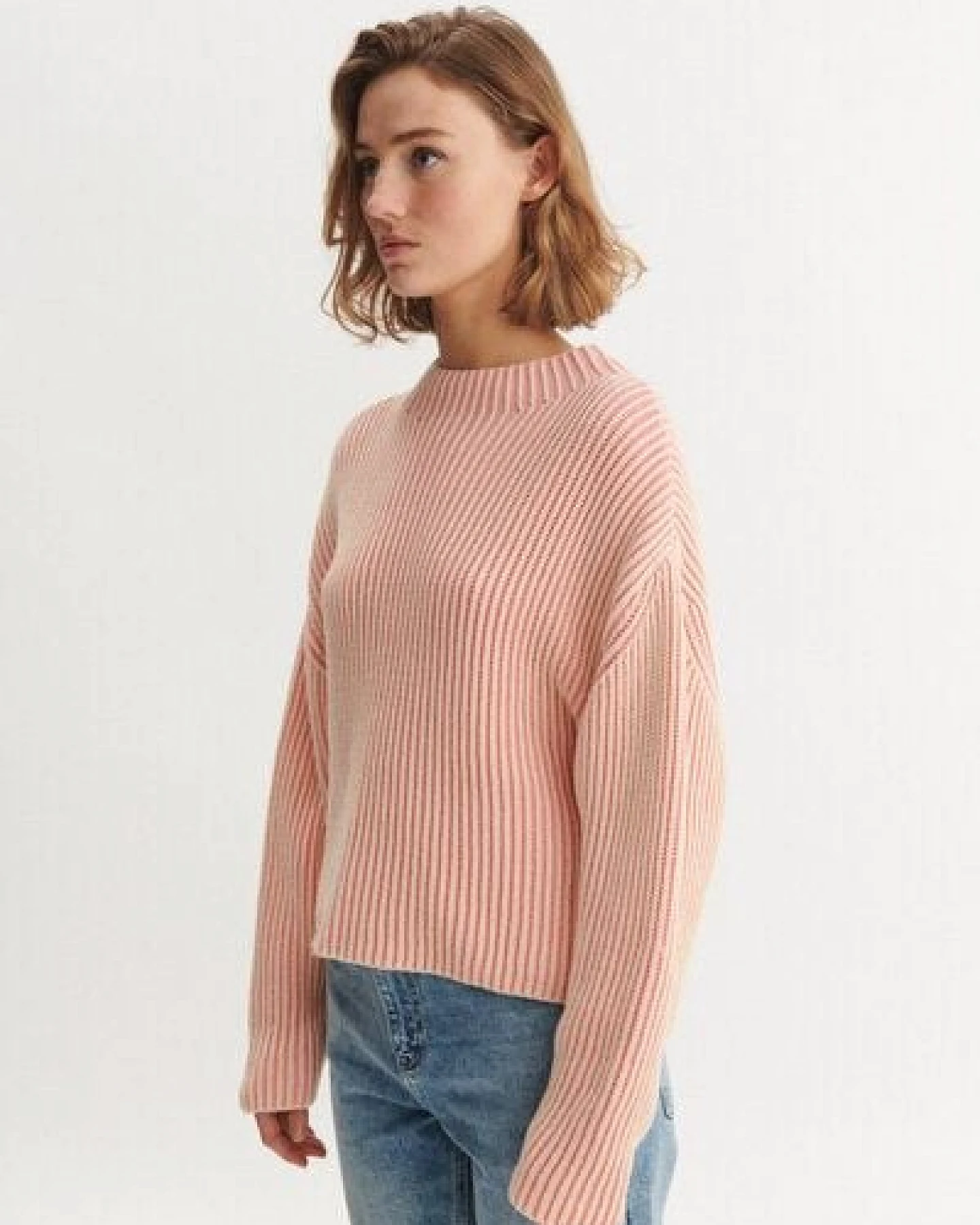 Basic Apparel Pullover WINIE zweifarbig 2-Colored aus Bio-Baumwolle – Ansicht 3