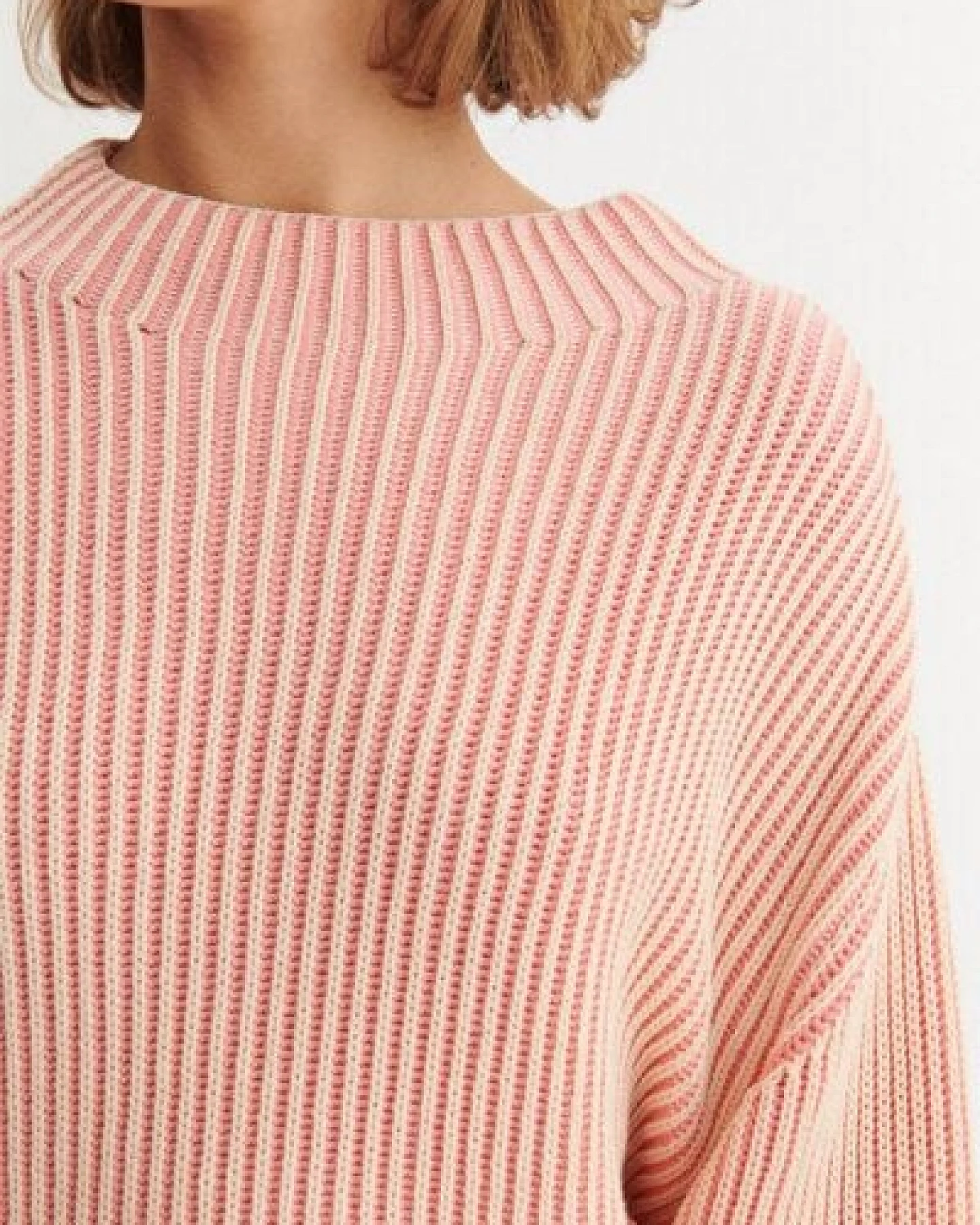 Basic Apparel Pullover WINIE zweifarbig 2-Colored aus Bio-Baumwolle – Ansicht 3