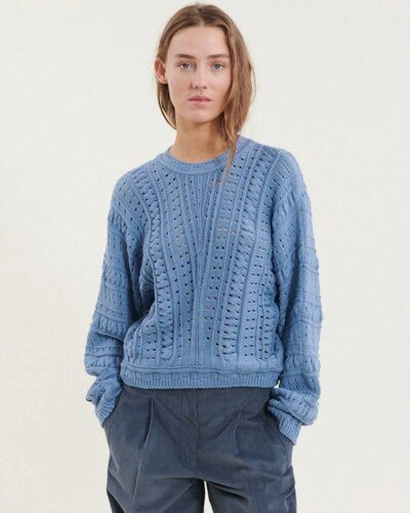 Basic Apparel Pullover WINIE BIAZ aus Bio-Baumwolle – Ansicht 2
