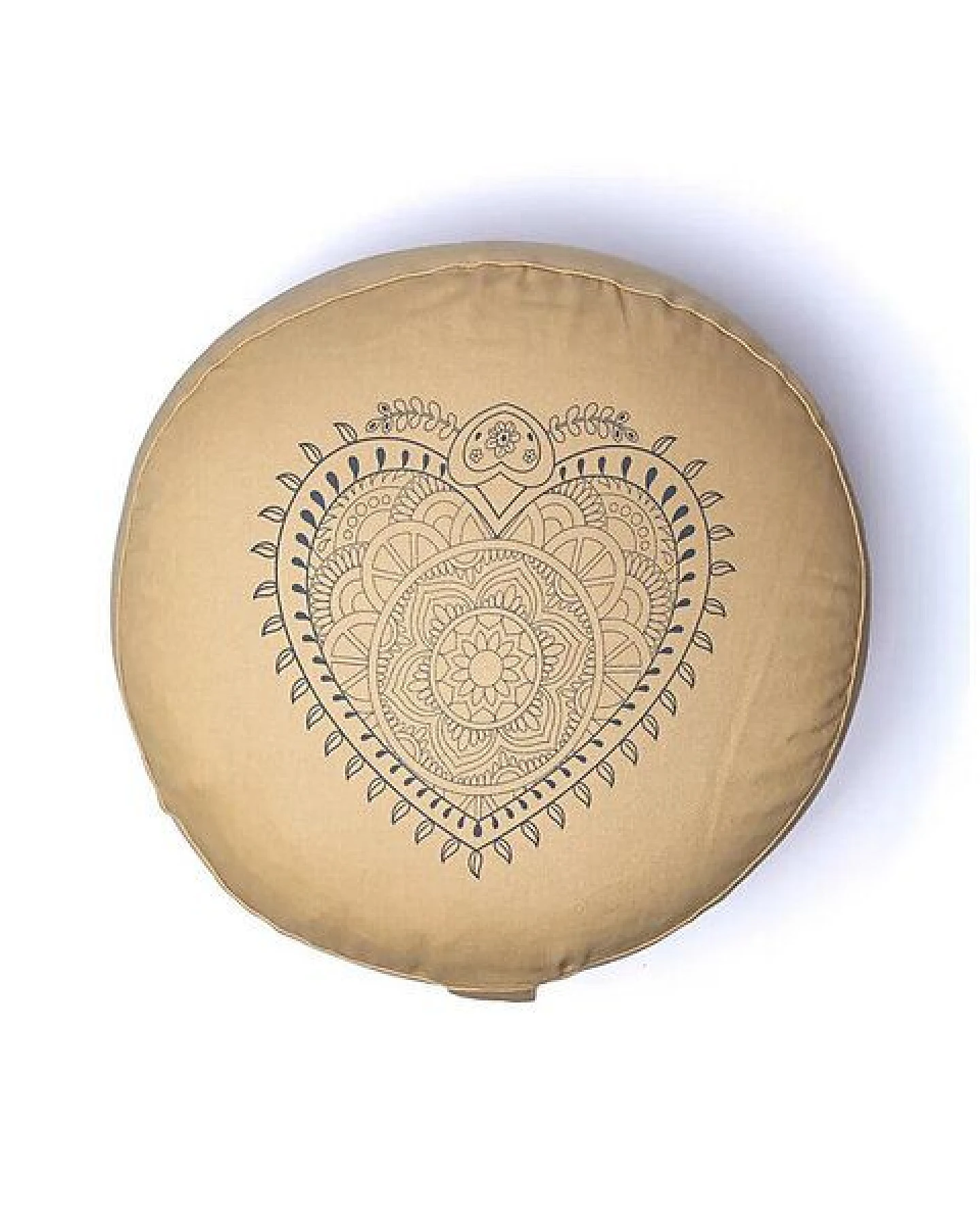 Just Be Meditationskissen Herz Beige – Ansicht 2