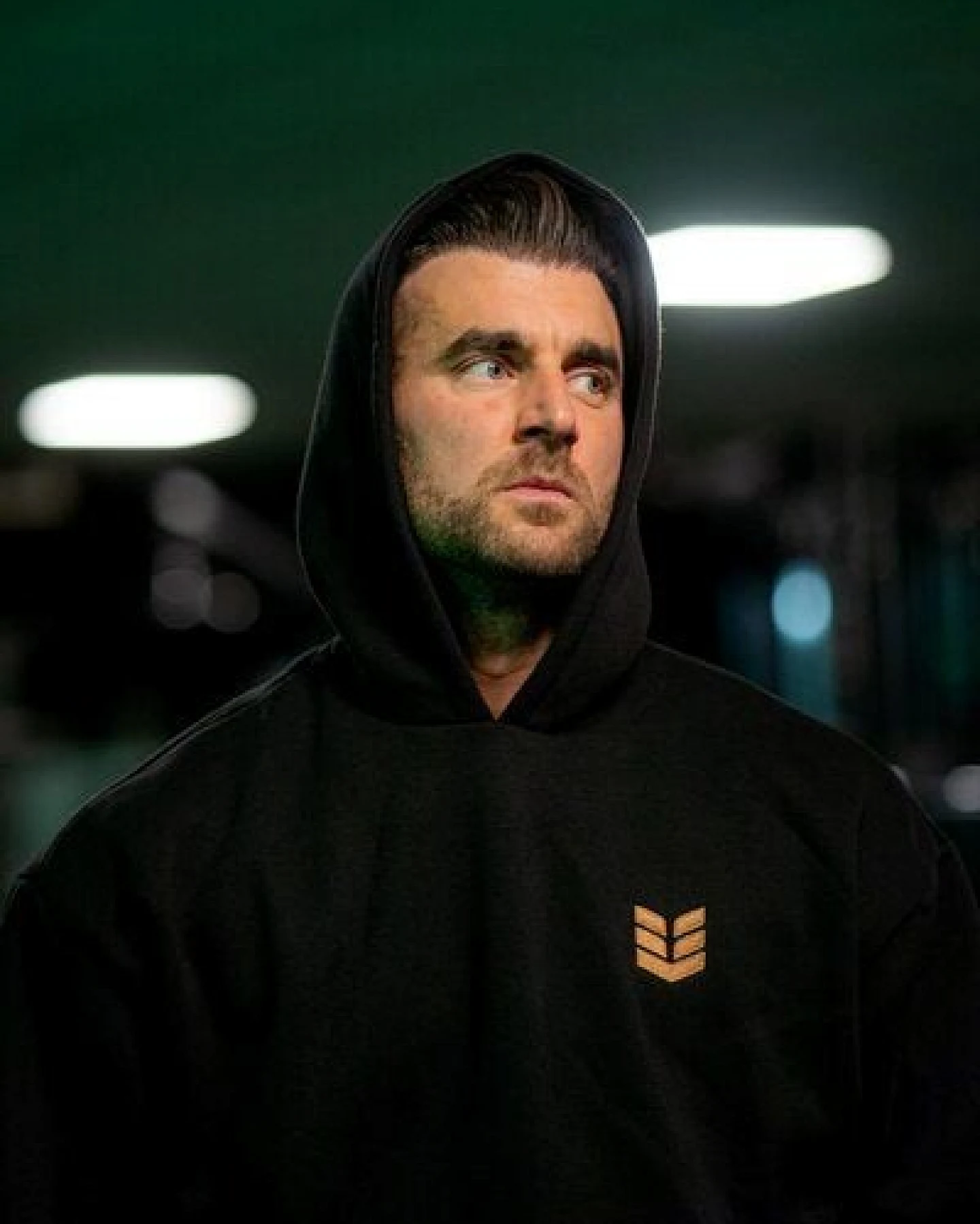 Empire Embodied Sportswear Hochwertiger, weicher, flauschiger und Oversize Herren Hoodie Kapuzenjacke Kapuzenpullover aus biologischer Baumwolle – Ansicht 4