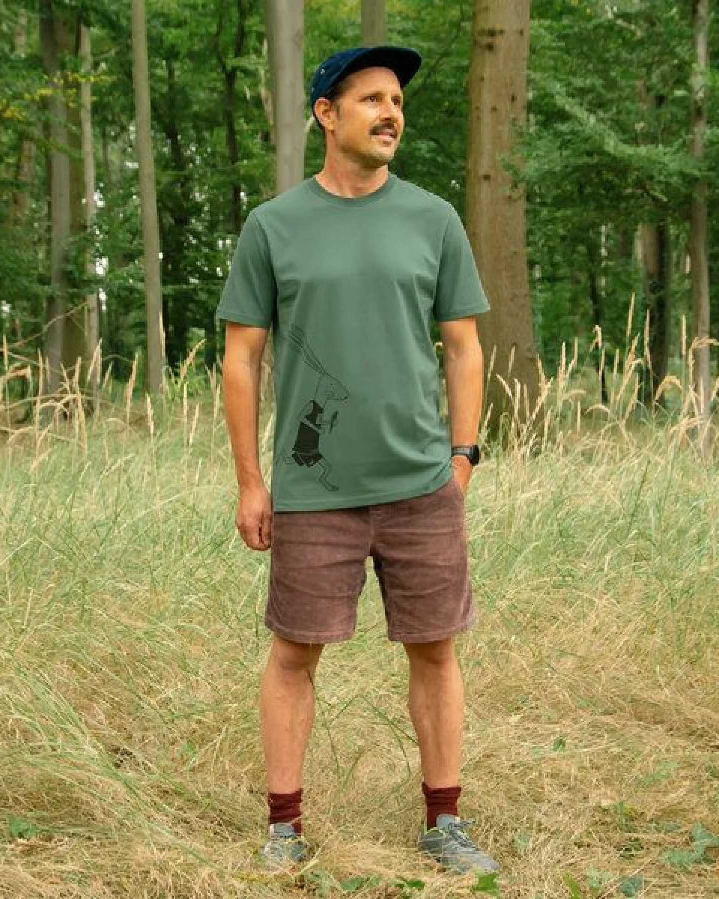 Cmig Laufhase T-Shirt Herren – Ansicht 3