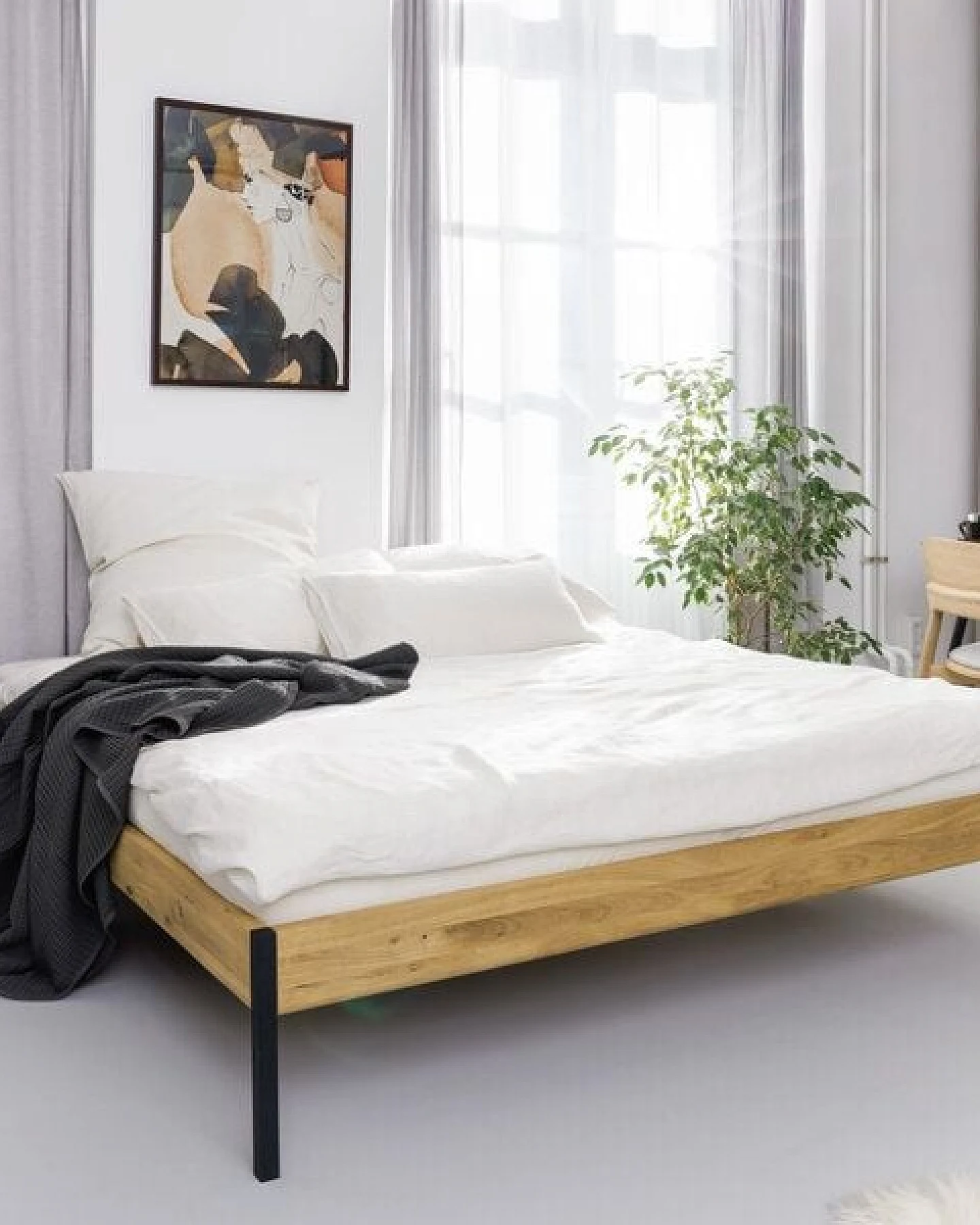 ekomia Bett Luna Minimal – Ansicht 2