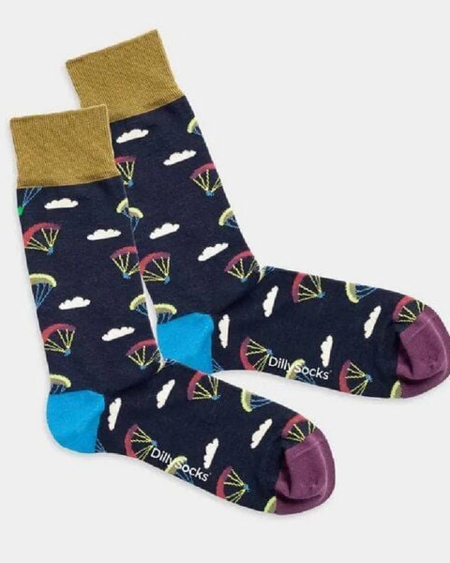 DILLYSOCKS Socken FALL FROM ABOVE – Ansicht 2