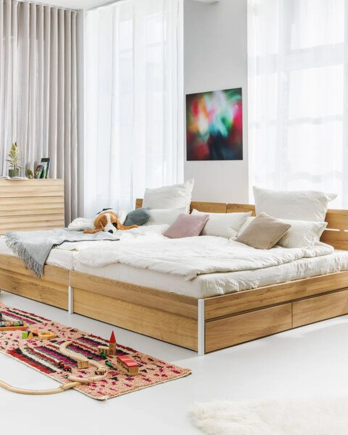 ekomia Familienbett Luna Storage – Ansicht 2